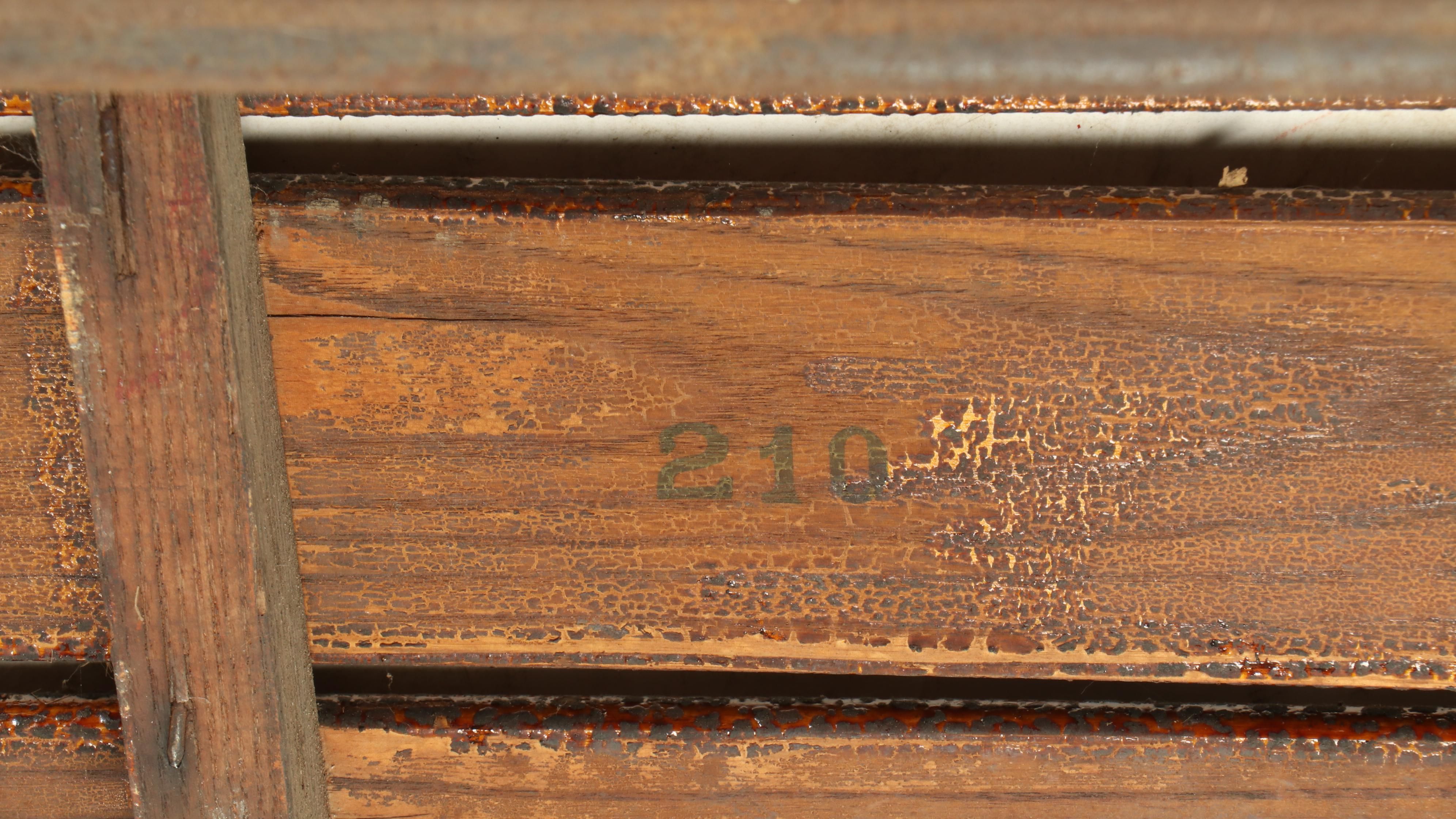 Fleetwing Racer 210 Wooden Snow Sled, Early 20th Century