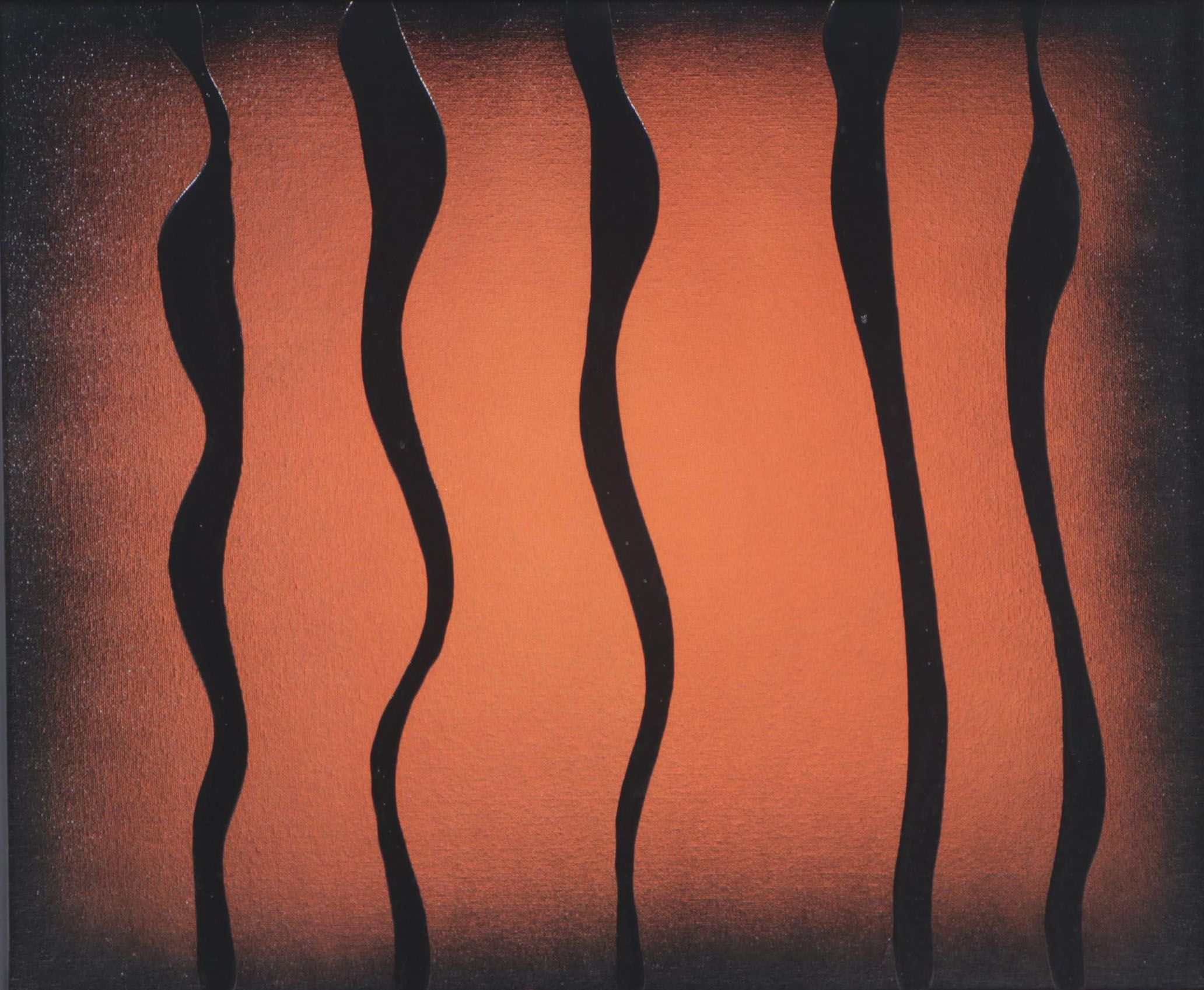 Jason Michael Durham Abstract Bengals Acrylic Painting "Who Dey," 2022