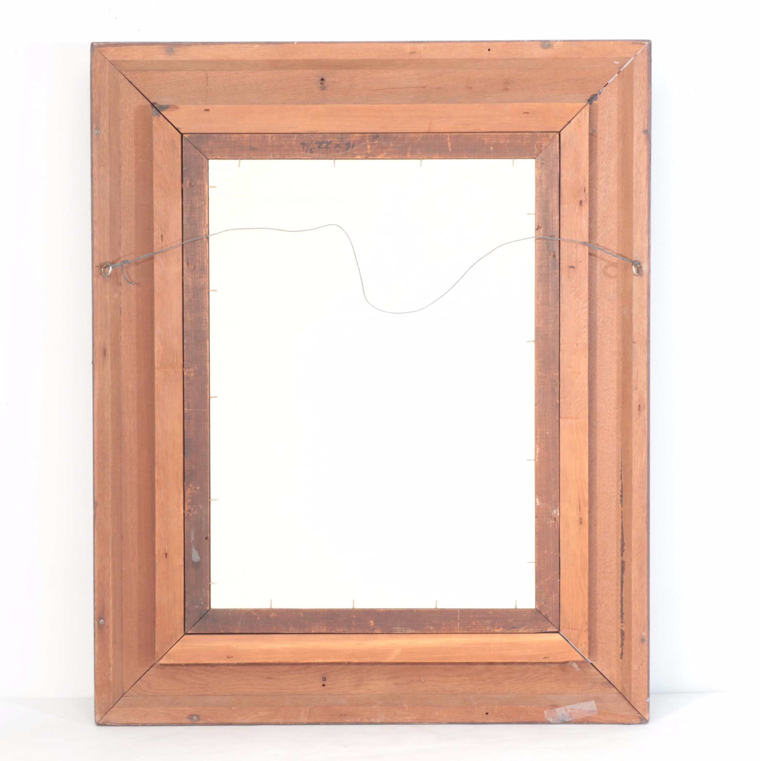 Carved and Gilt Wood Framed Wall Mirror