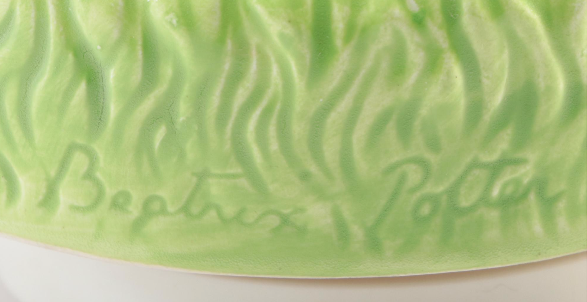 Schmid Beatrix Potter Peter Rabbit Ceramic Musical Figurine, Late 20th Century