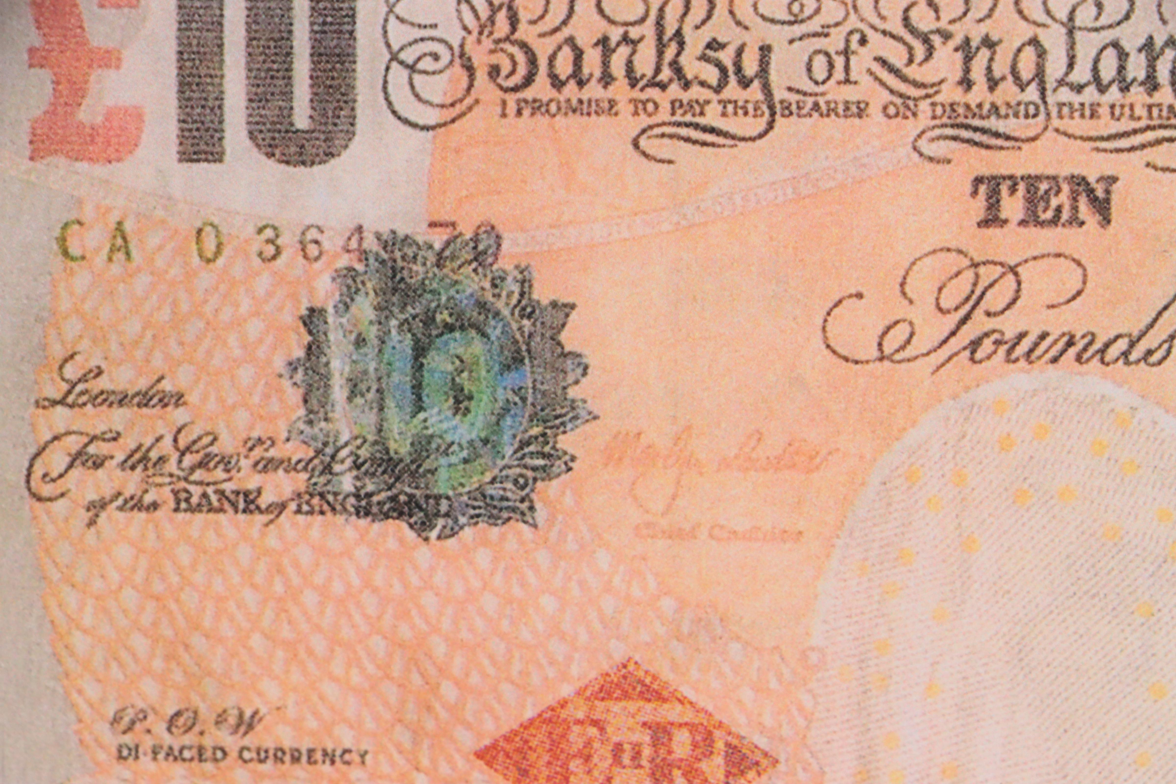 Giclée After Banksy "Di-Faced Tenner," 21st Century