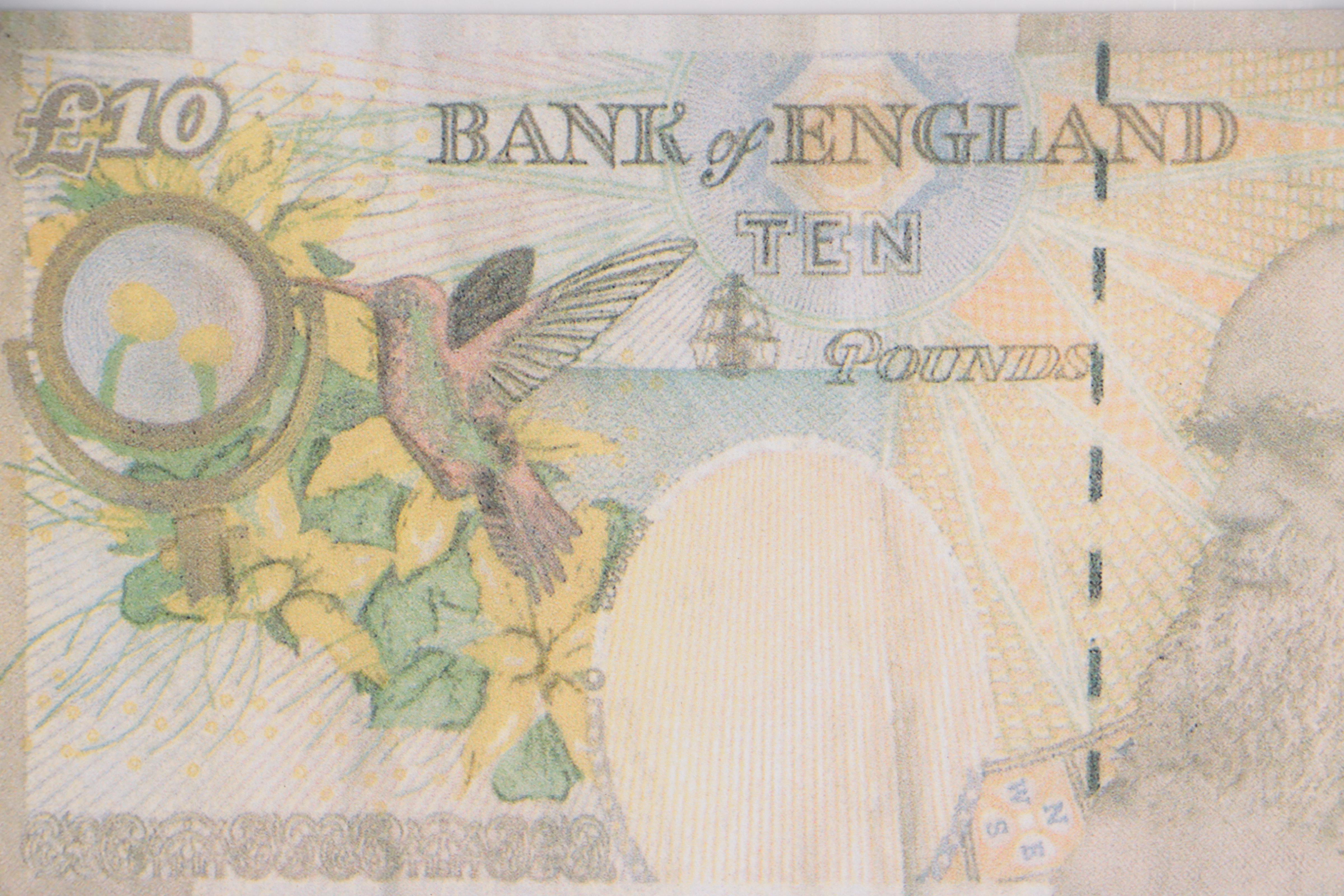 Giclée After Banksy "Di-Faced Tenner," 21st Century