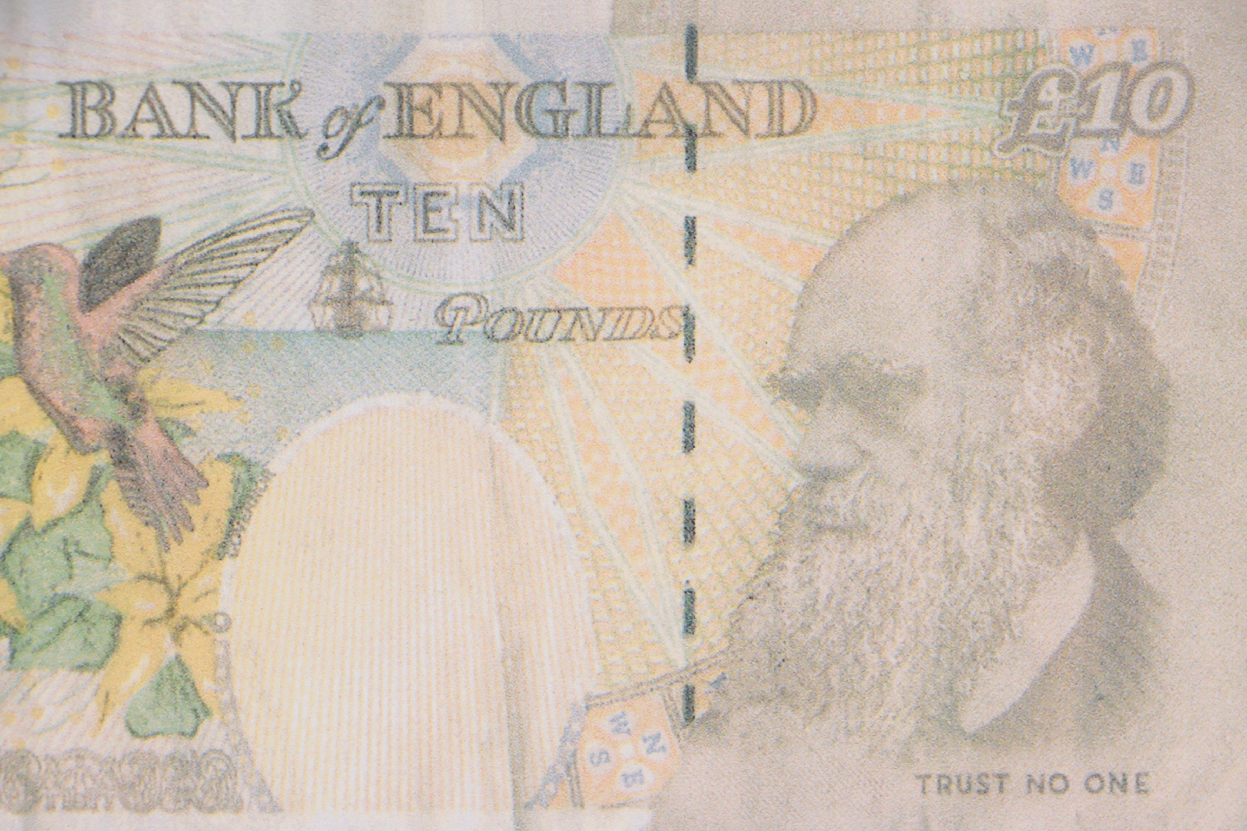Giclée After Banksy "Di-Faced Tenner," 21st Century