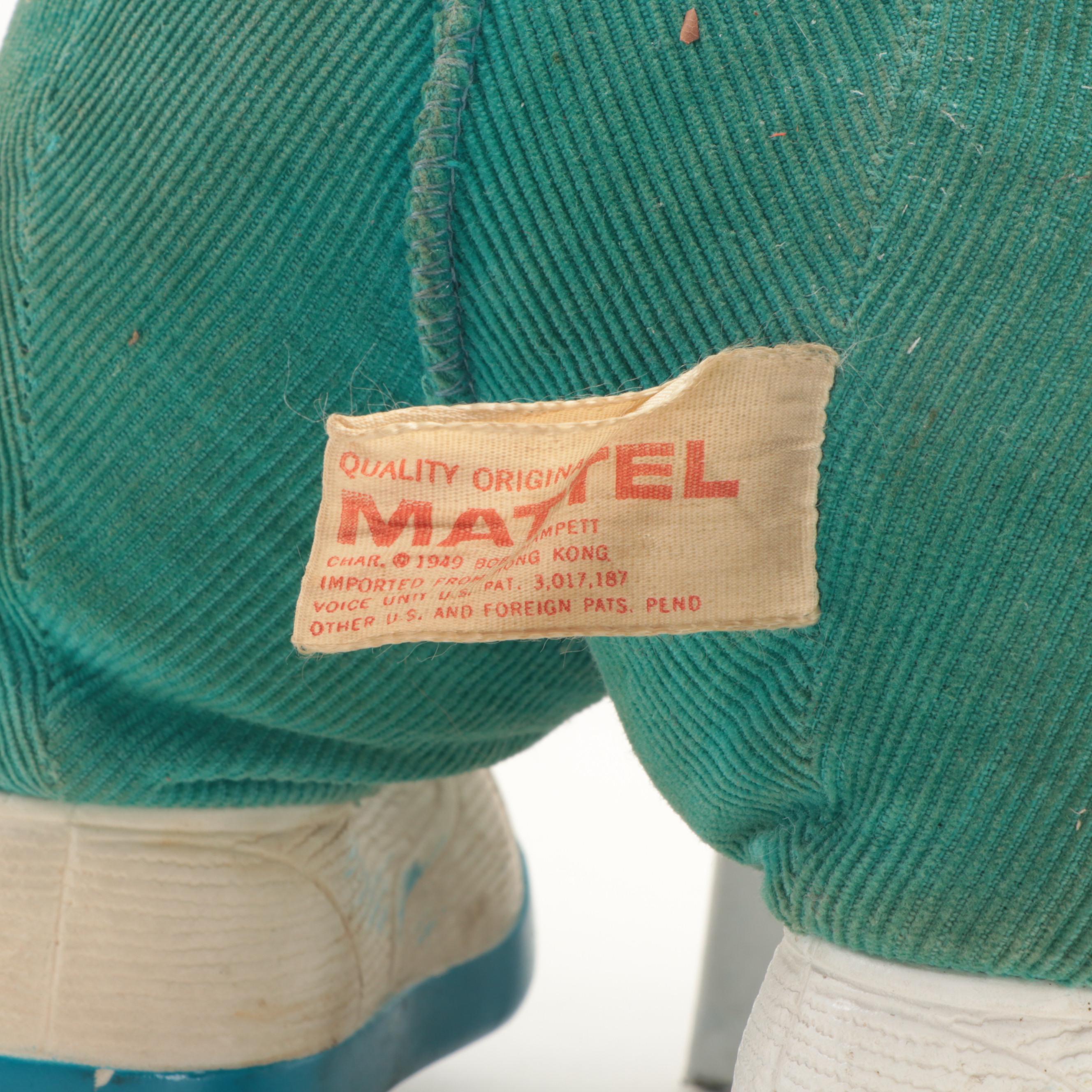 Mattel "Beany" Talking Doll with Dakin "Big Boy" Advertising Doll