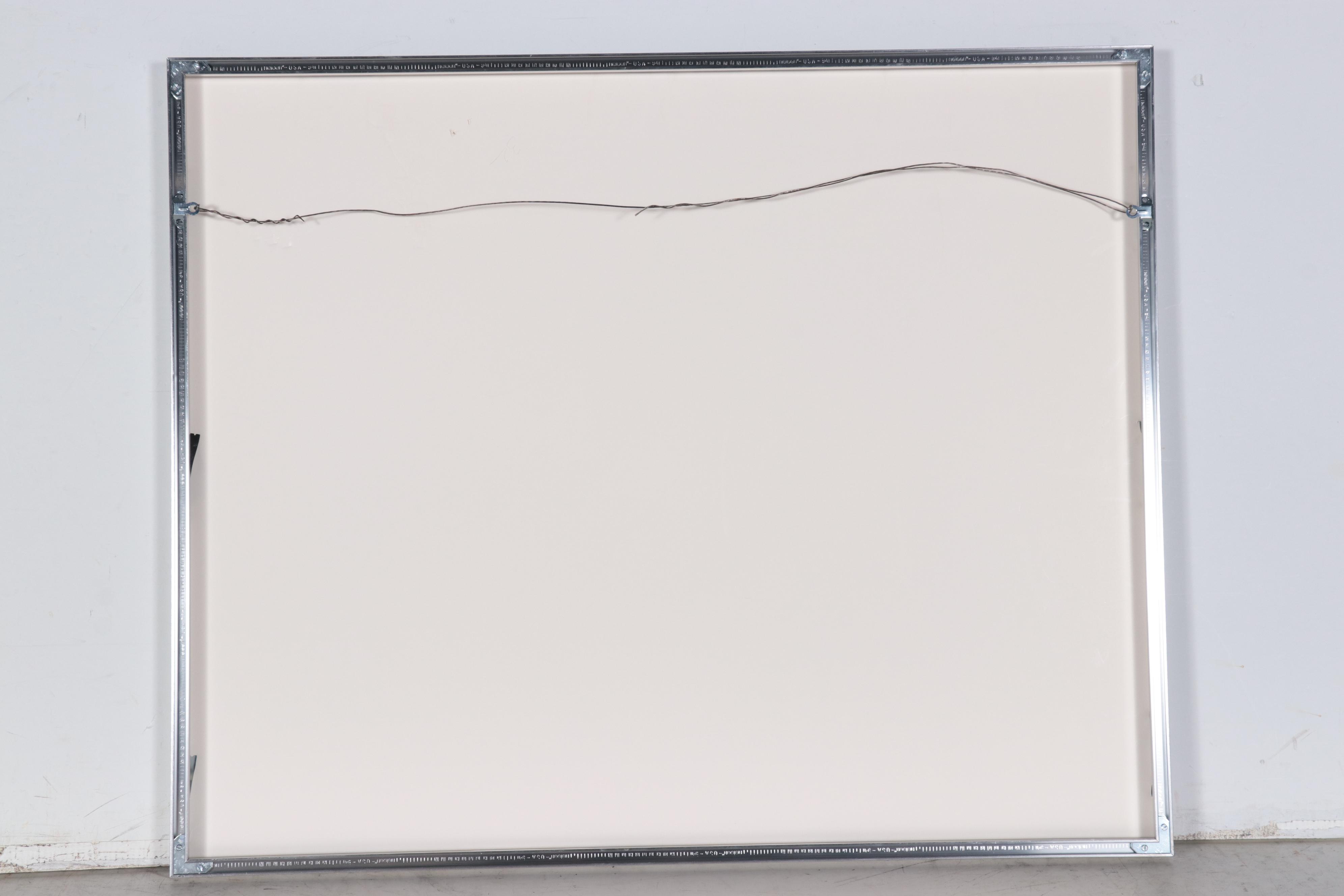 Virgil Thrasher Serigraph "Half Moon Bay," 1979