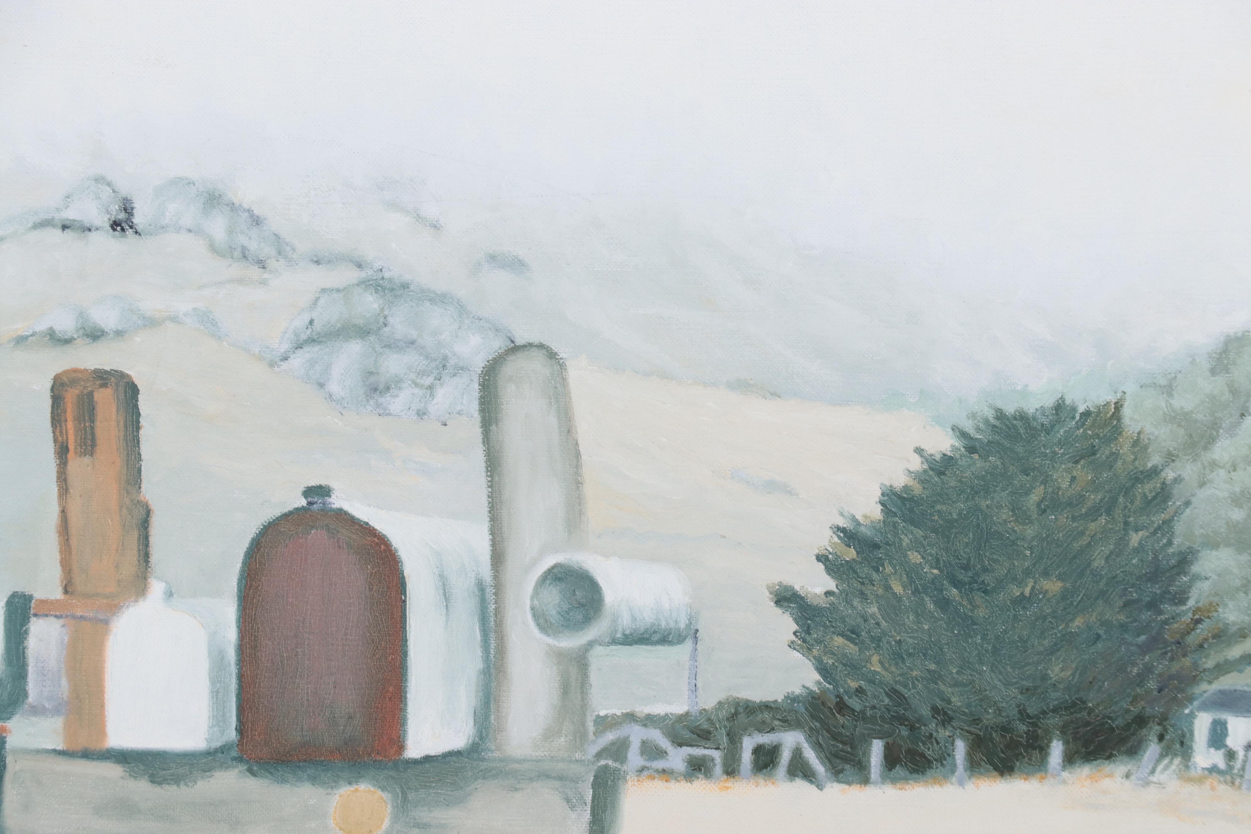 James Morgan Oil Painting "Point Reyes Rural," 2008
