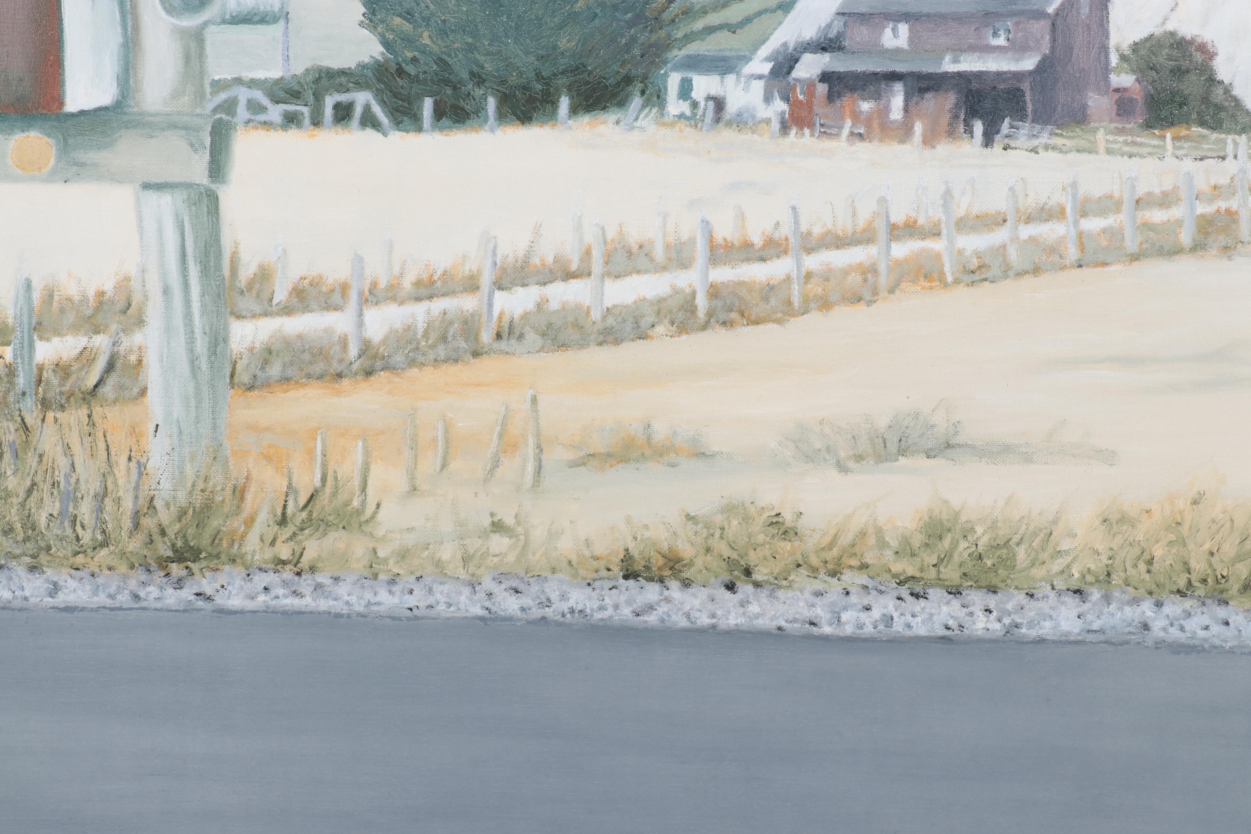 James Morgan Oil Painting "Point Reyes Rural," 2008