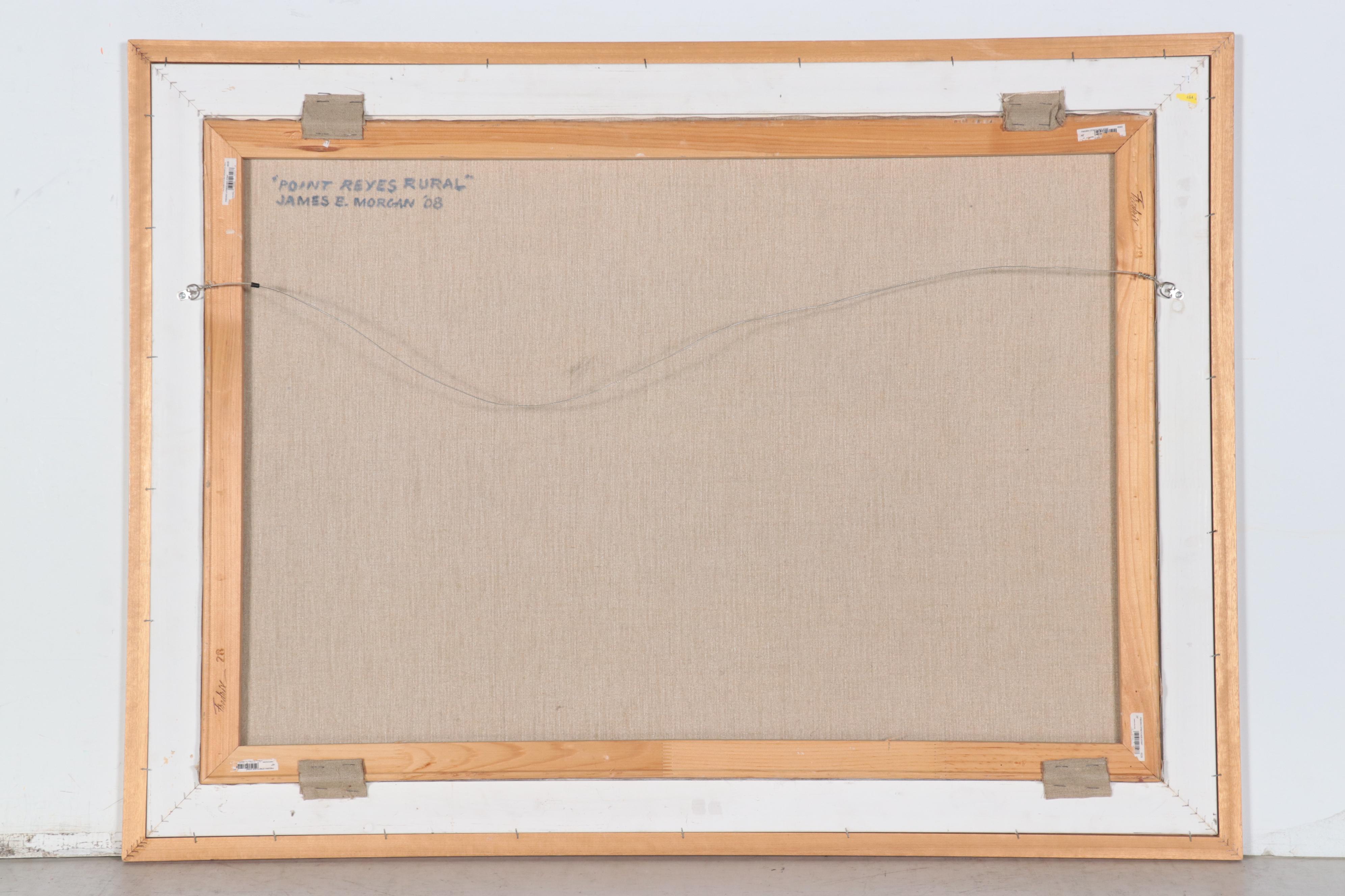 James Morgan Oil Painting "Point Reyes Rural," 2008