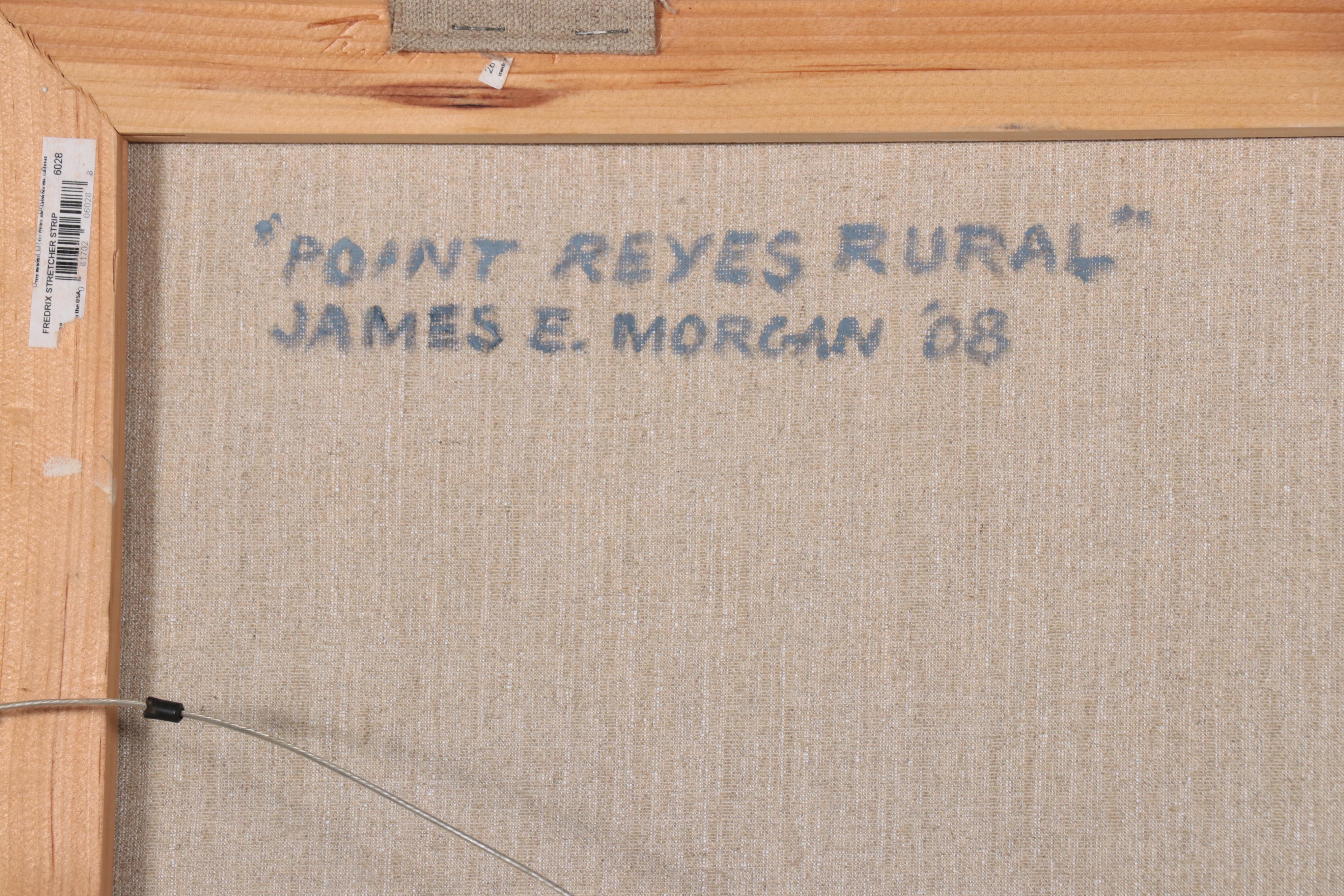 James Morgan Oil Painting "Point Reyes Rural," 2008