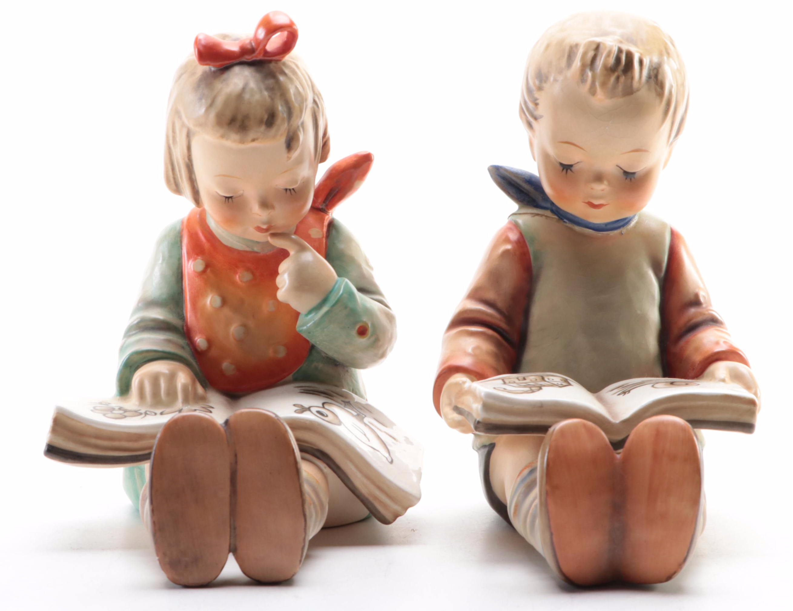 Goebel Hummel and Other Porcelain Figurines, Late 20th Century