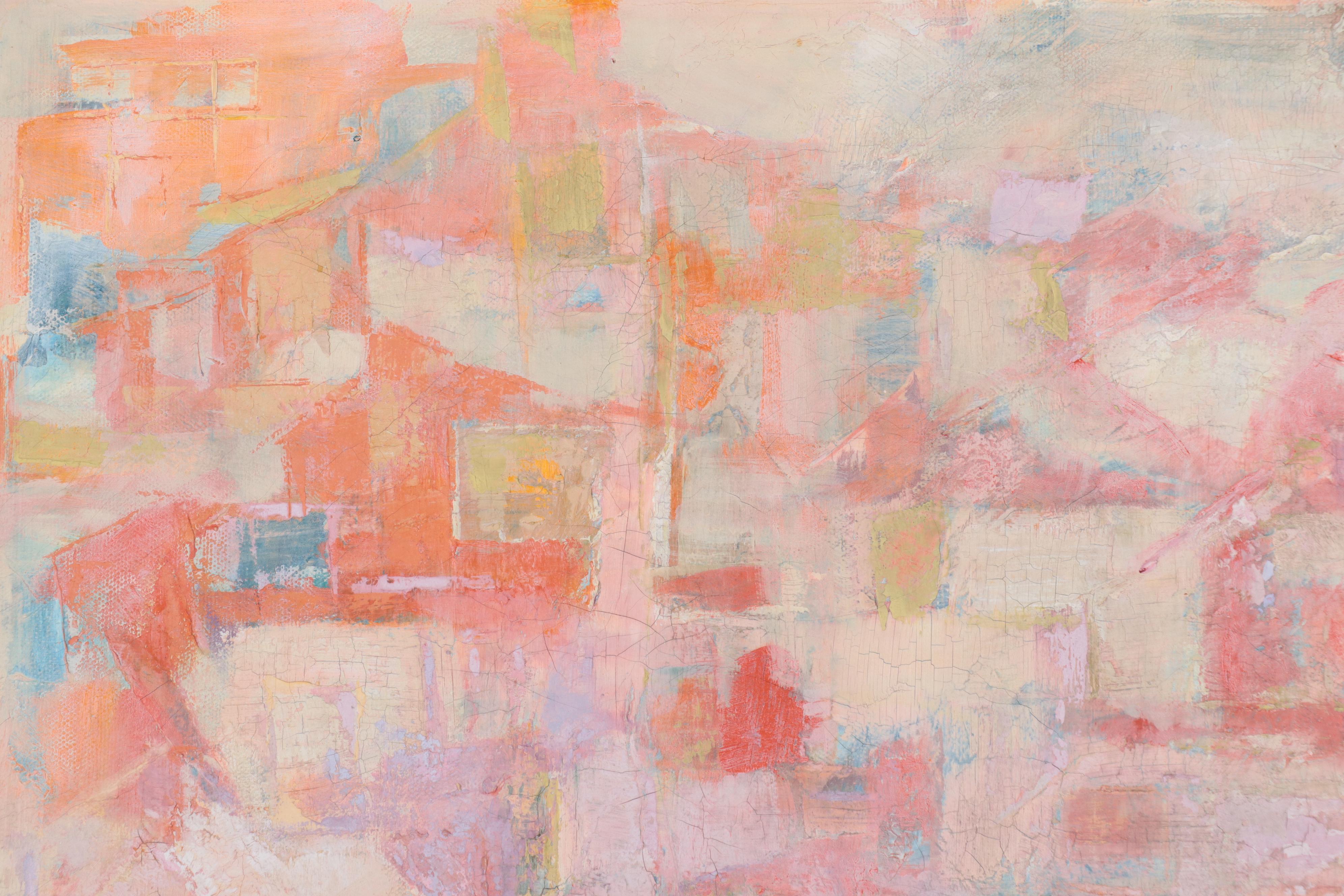 James E. Morgan Oil Painting "A Rare Day in San Francisco"