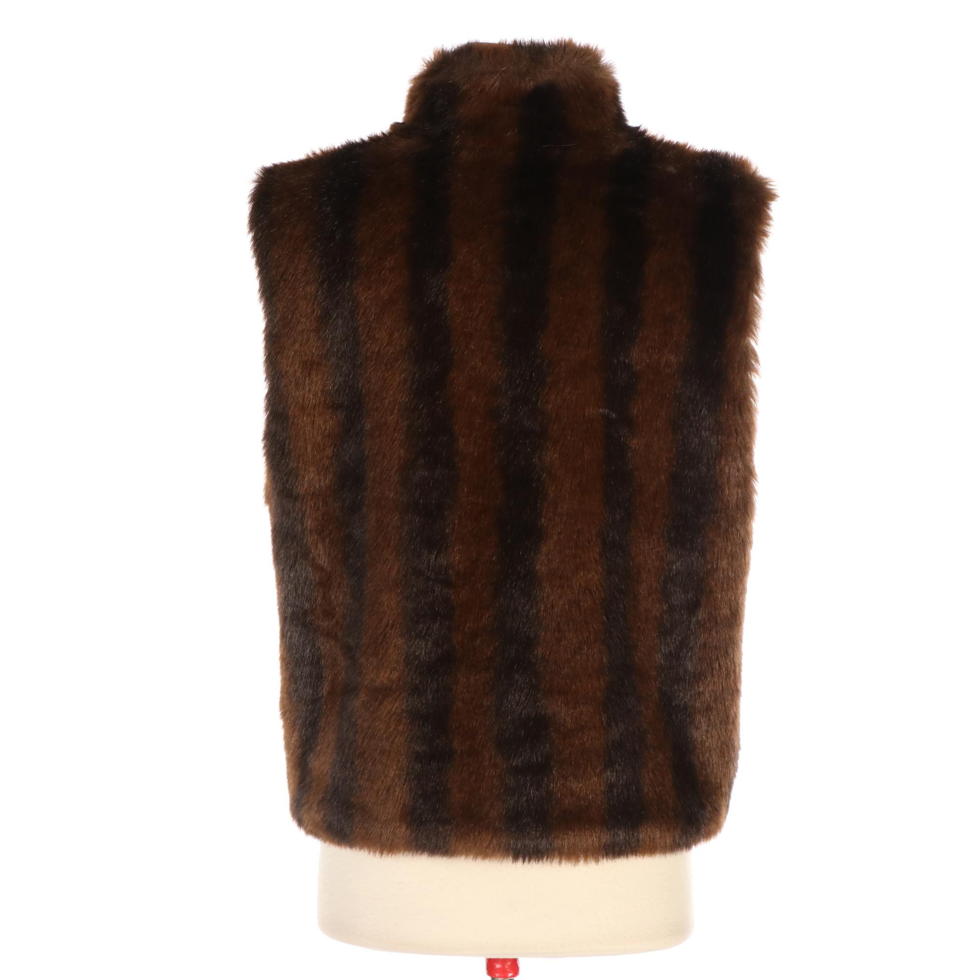 Caoco Faux Fur Zip Vest