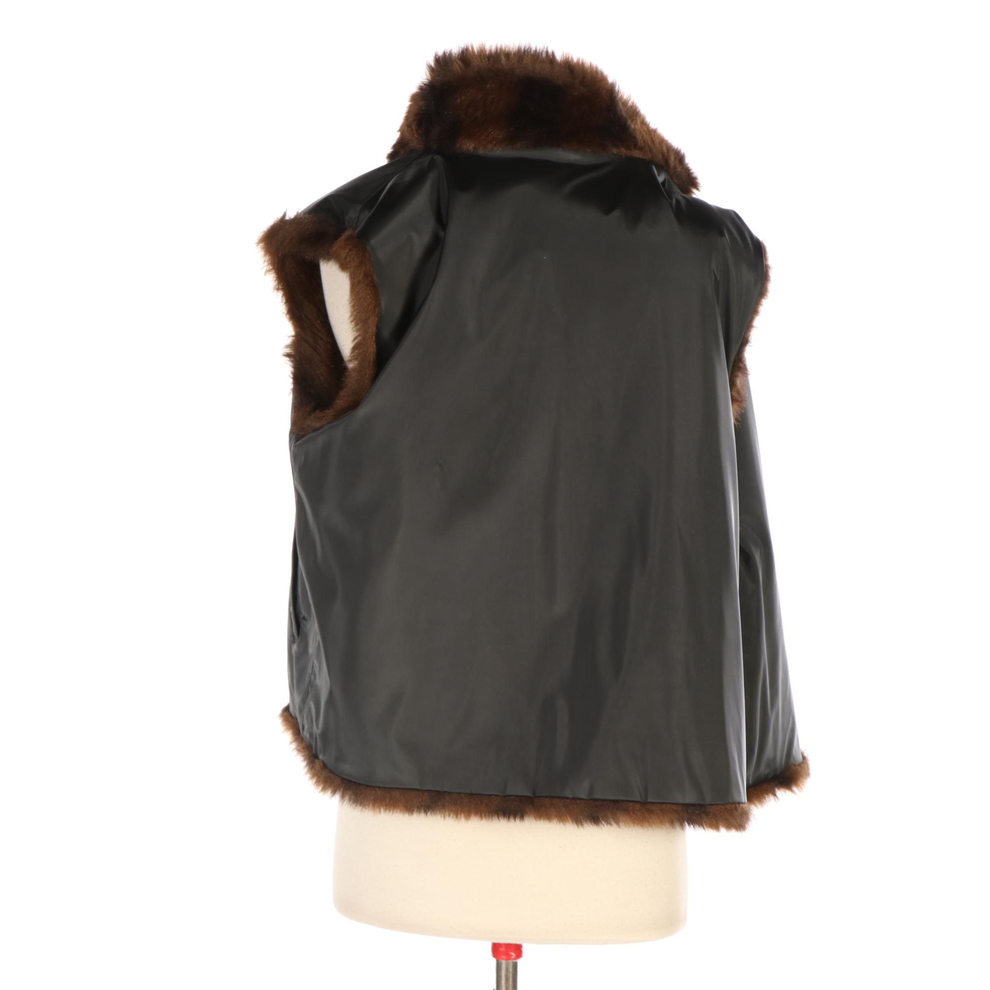 Caoco Faux Fur Zip Vest