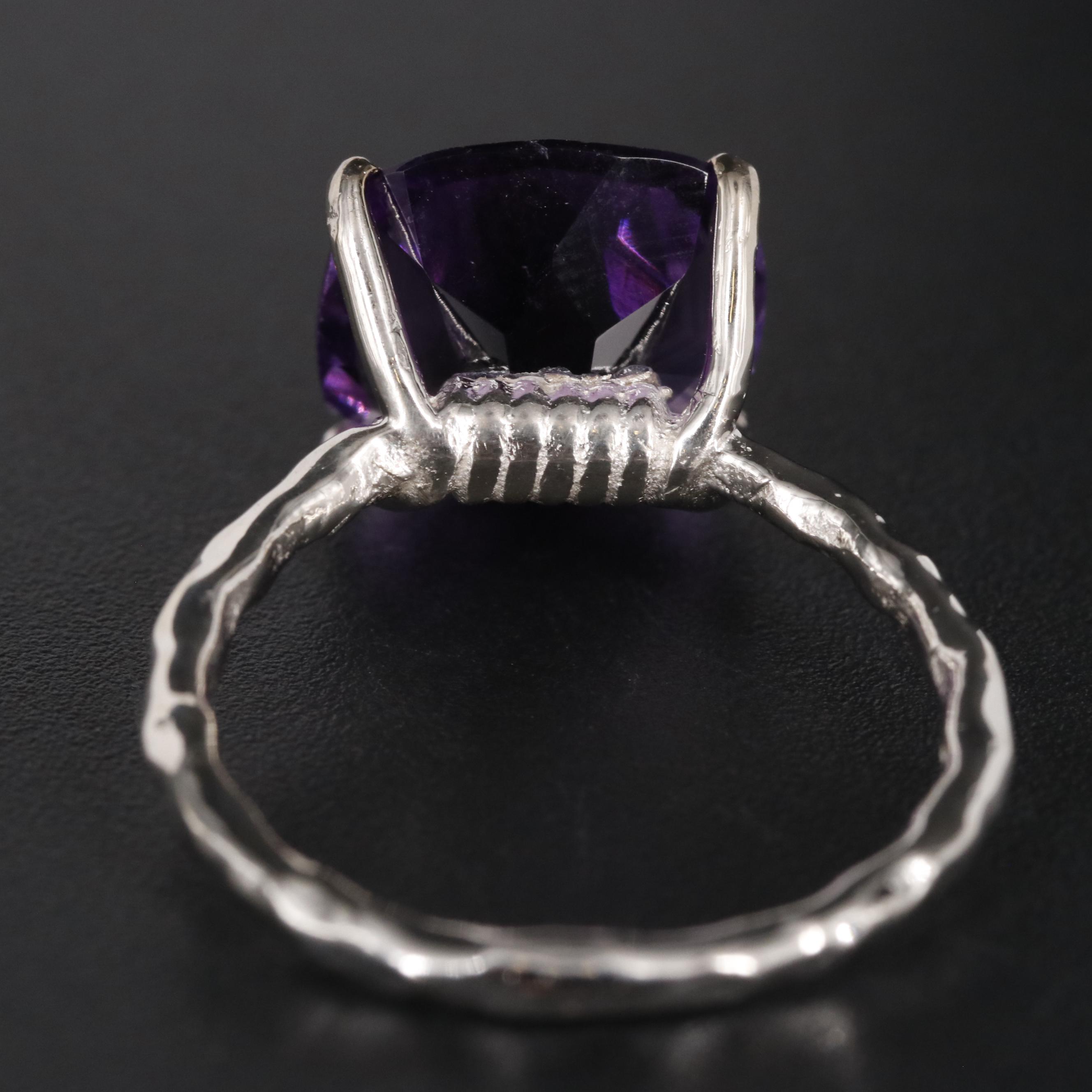 Sterling Amethyst Ring
