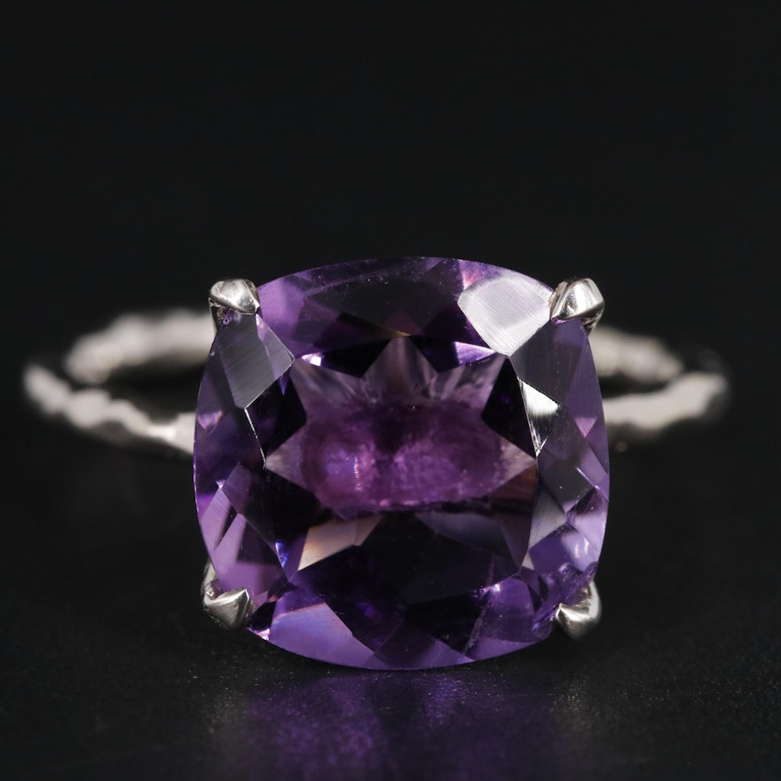 Sterling Amethyst Ring