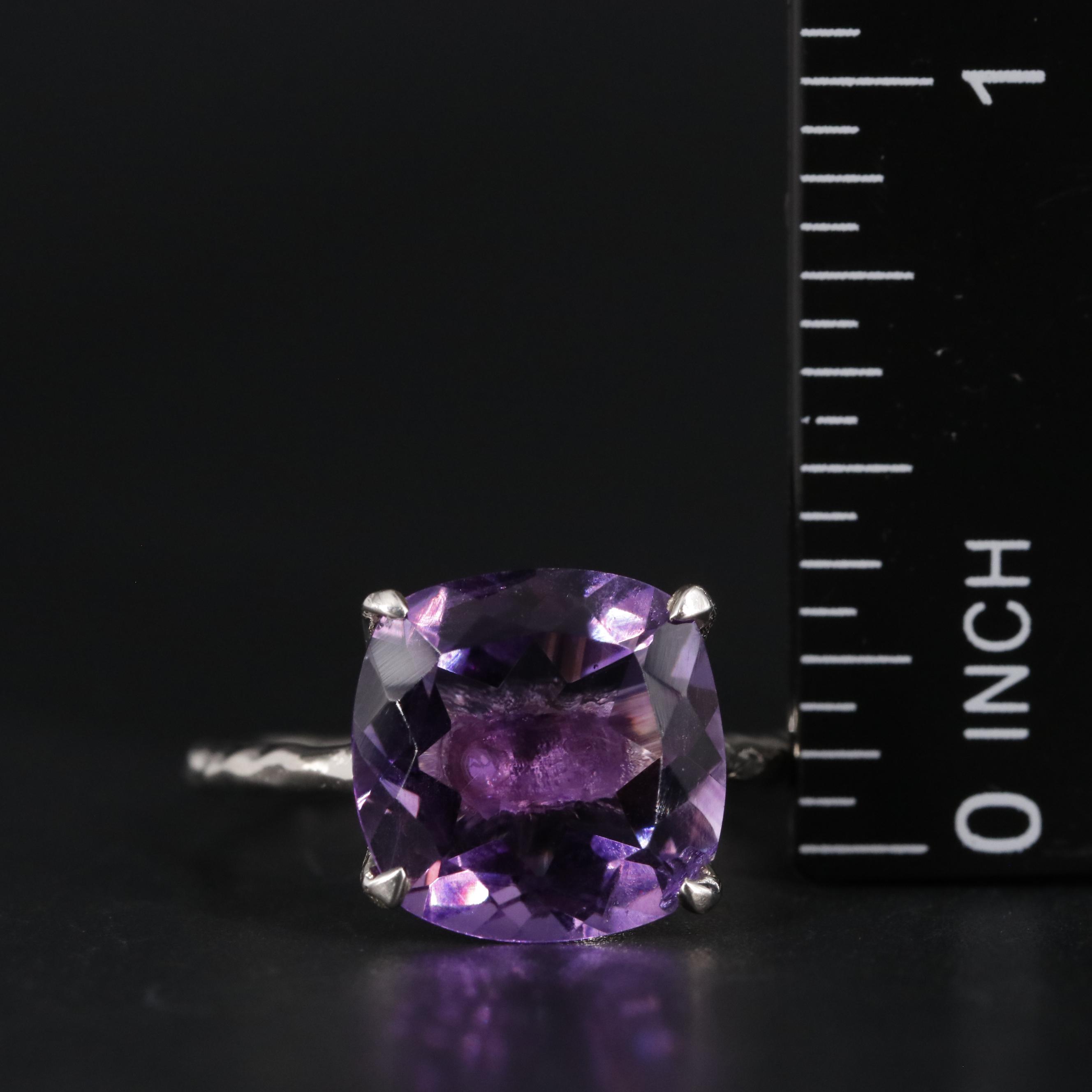 Sterling Amethyst Ring
