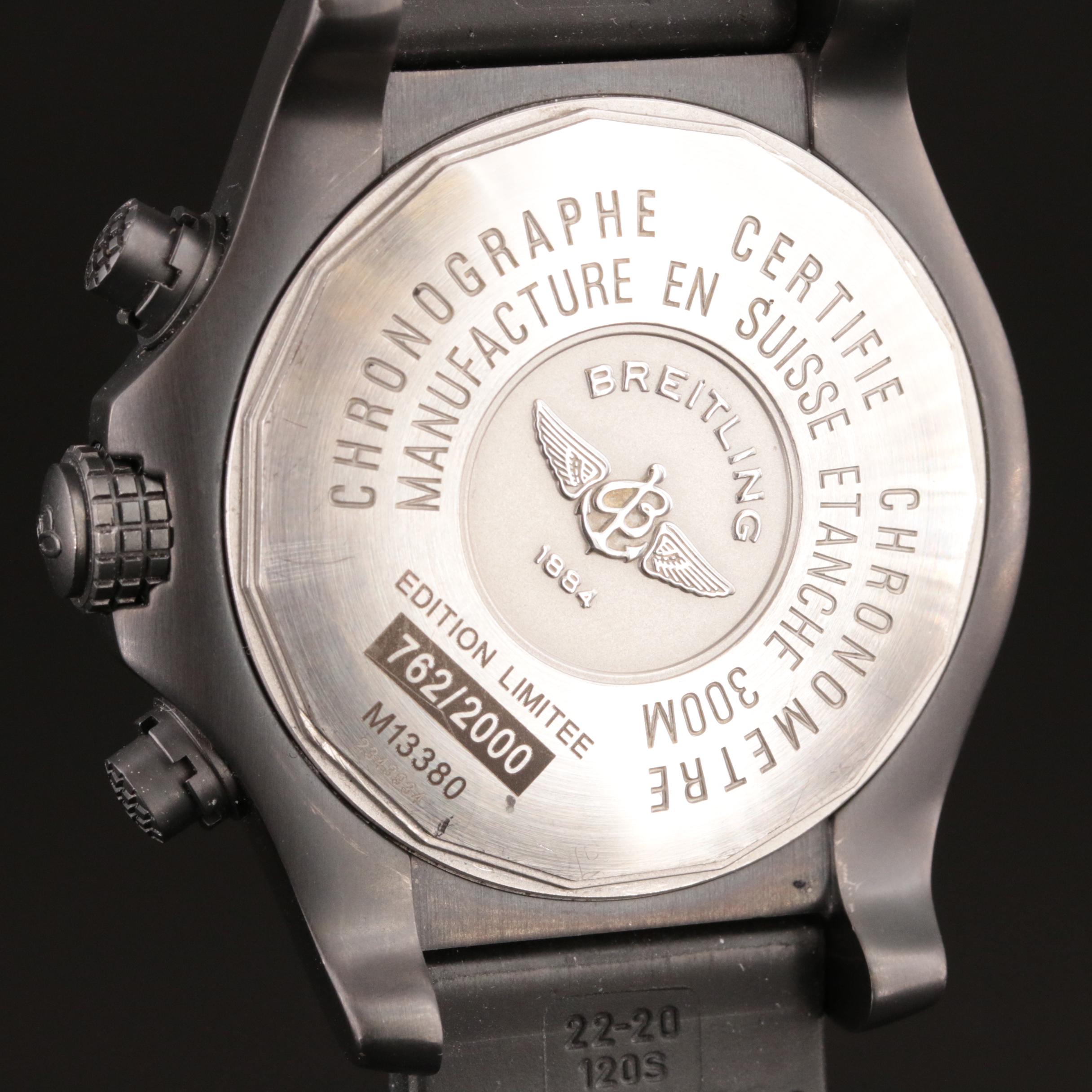 Breitling Avenger Skyland Chronograph Stainless Steel Watch