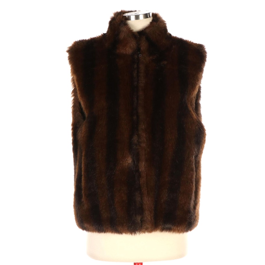 Caoco Faux Fur Zip Vest