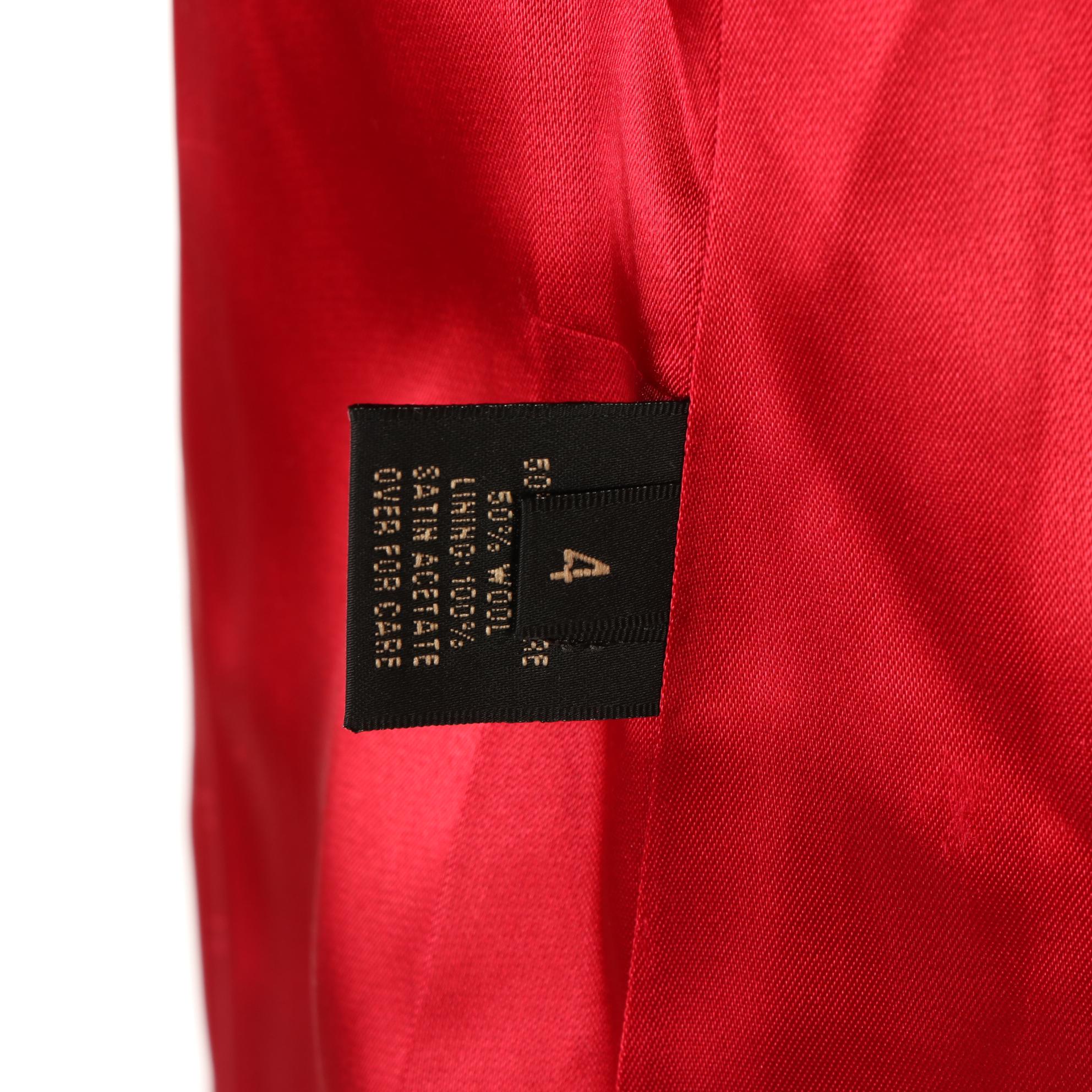 St. John by Marie Gray Pea Coat in Cashmere/Wool