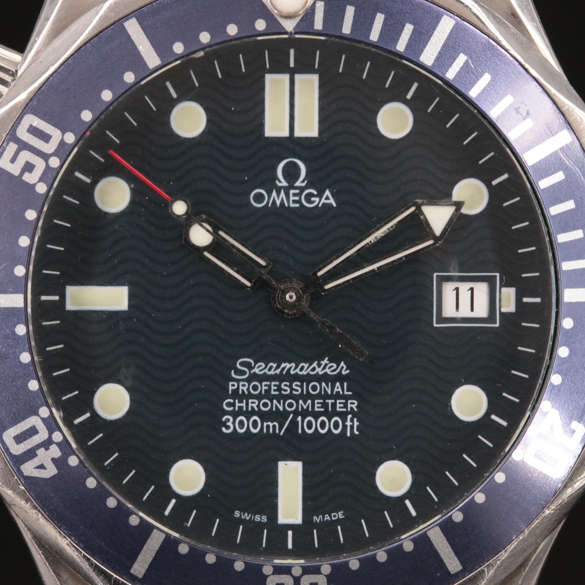 2006 Omega Seamaster Professional 300 Chronometer Watch