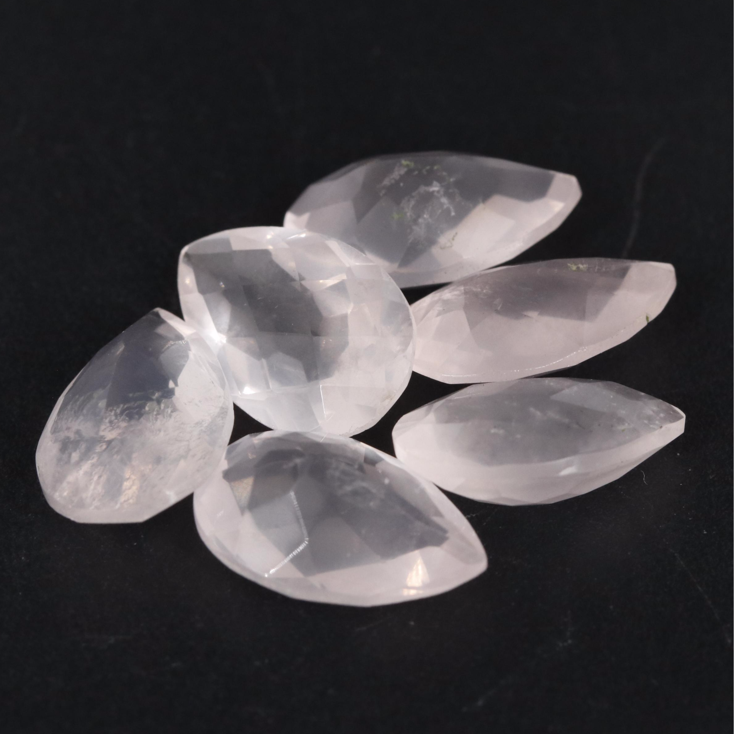 Loose 21.81 CTW Rose Quartz