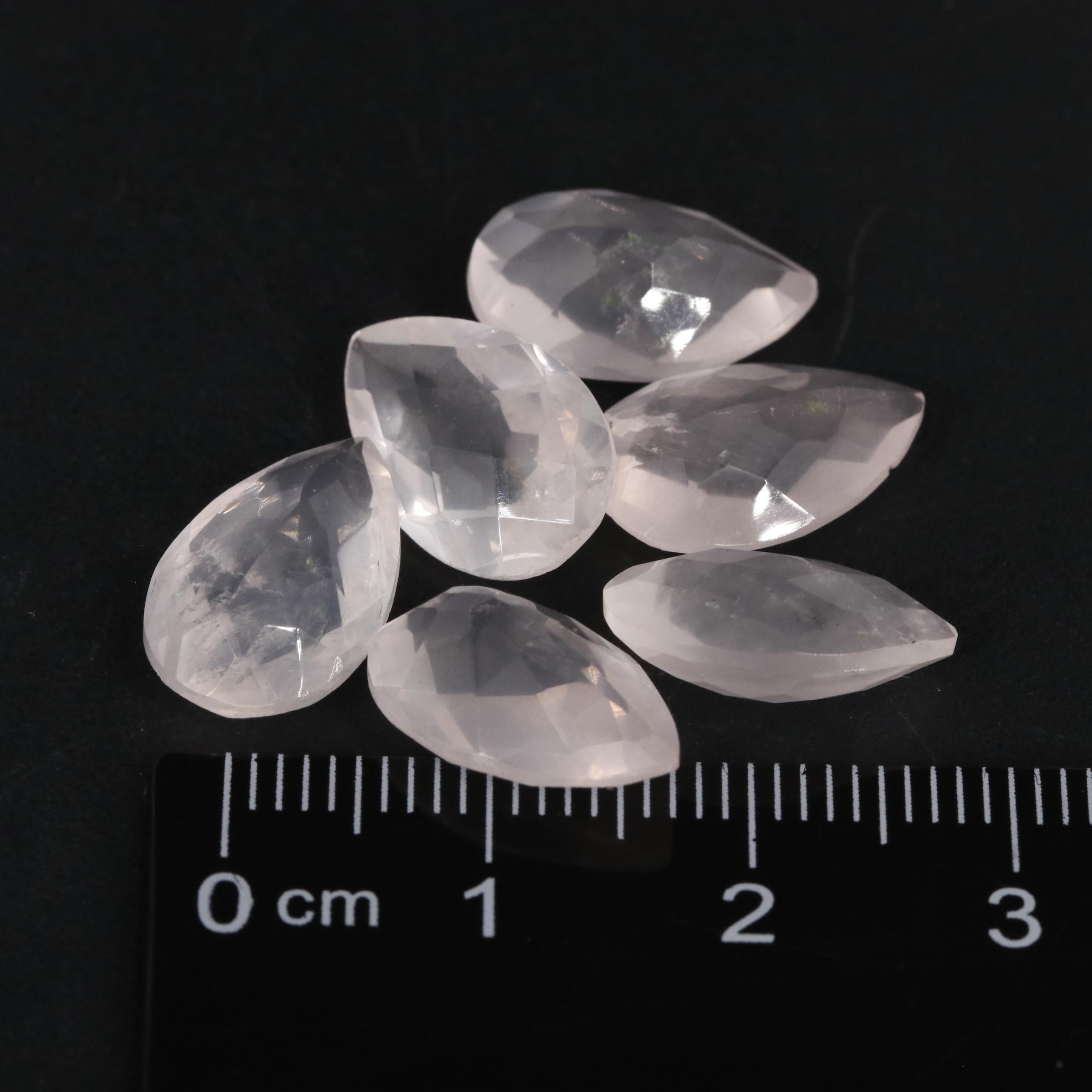 Loose 21.81 CTW Rose Quartz