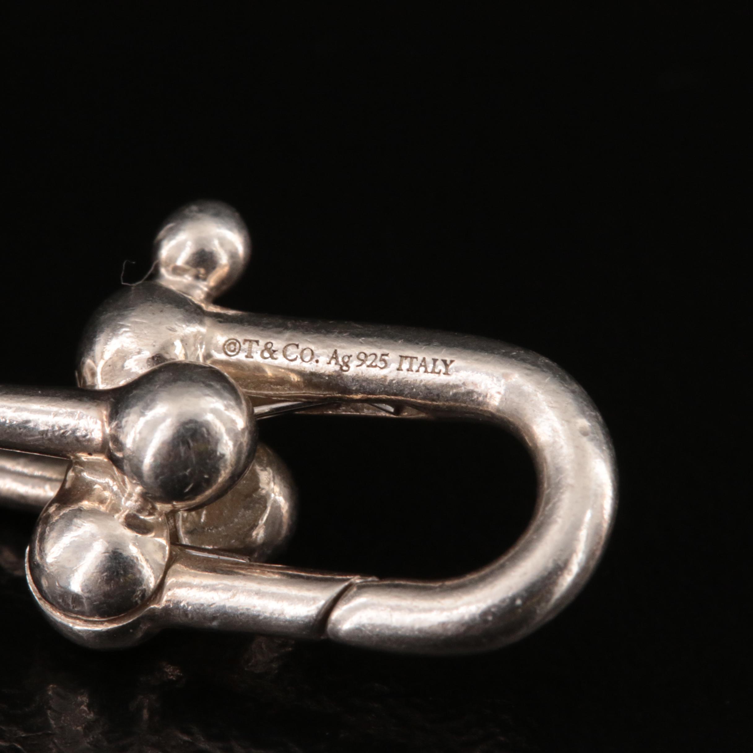 Tiffany & Co. "Hardwear" Fancy Link Bracelet in Sterling with Branded Pouch