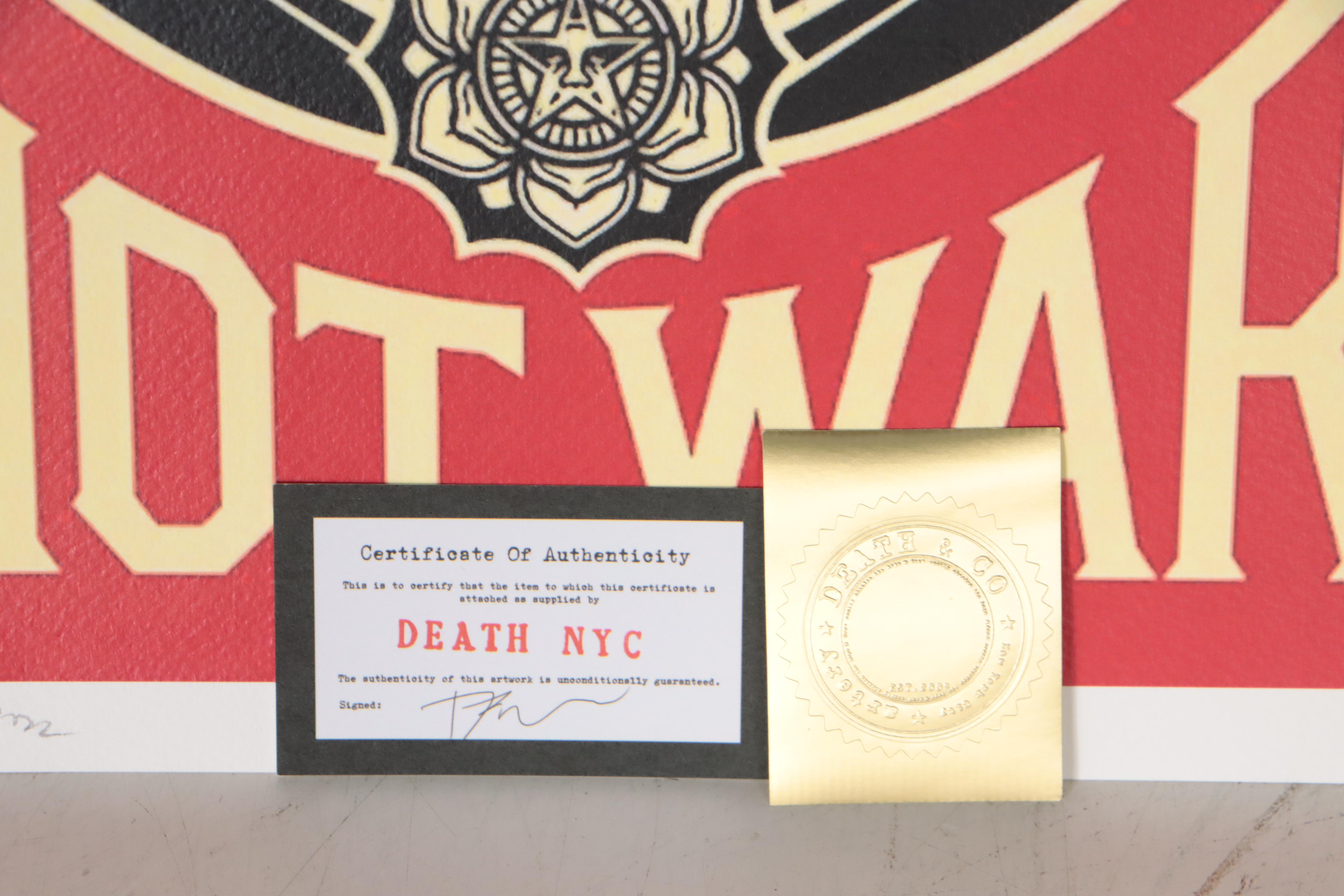 Death NYC Pop Art Graphic Print, 2022