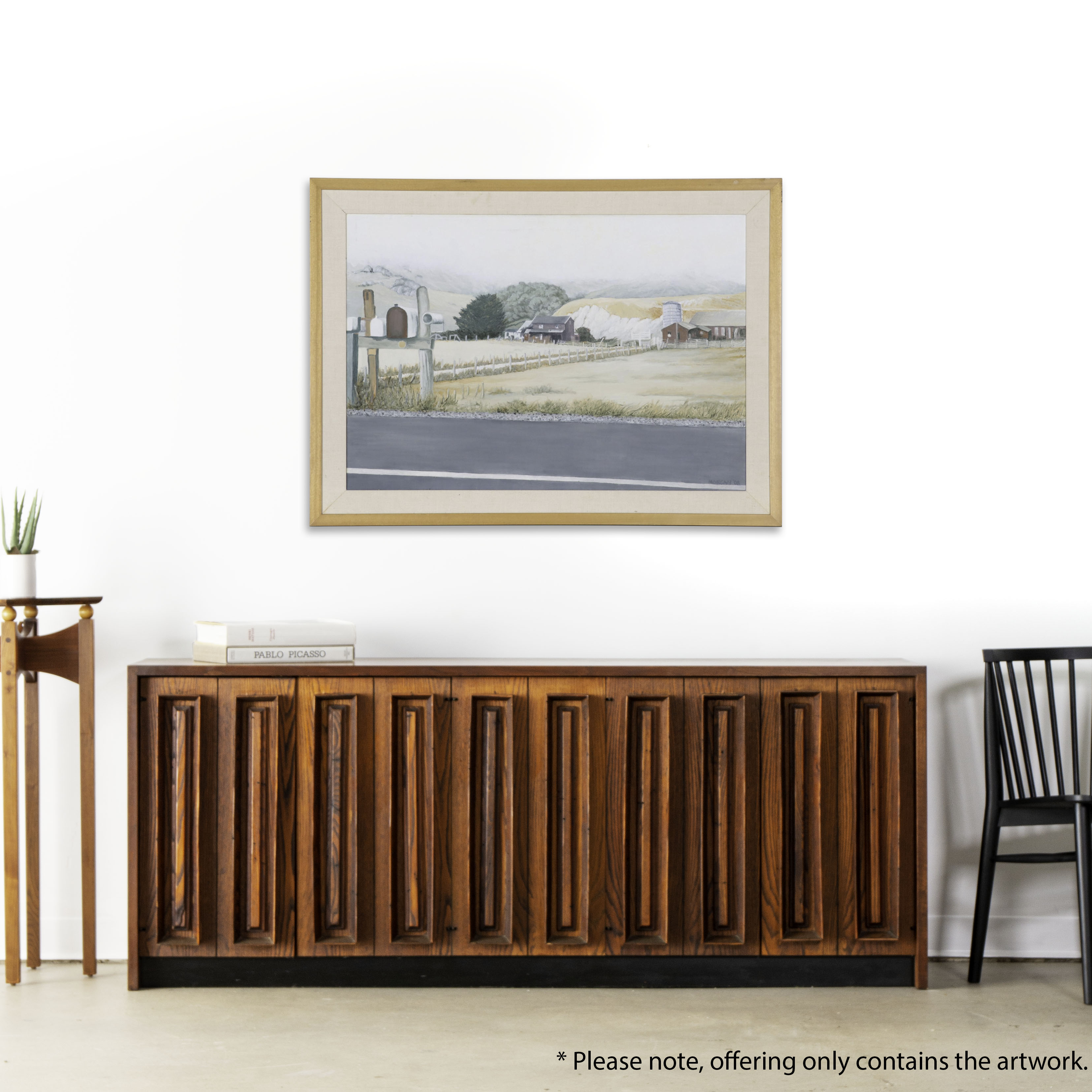 James Morgan Oil Painting "Point Reyes Rural," 2008