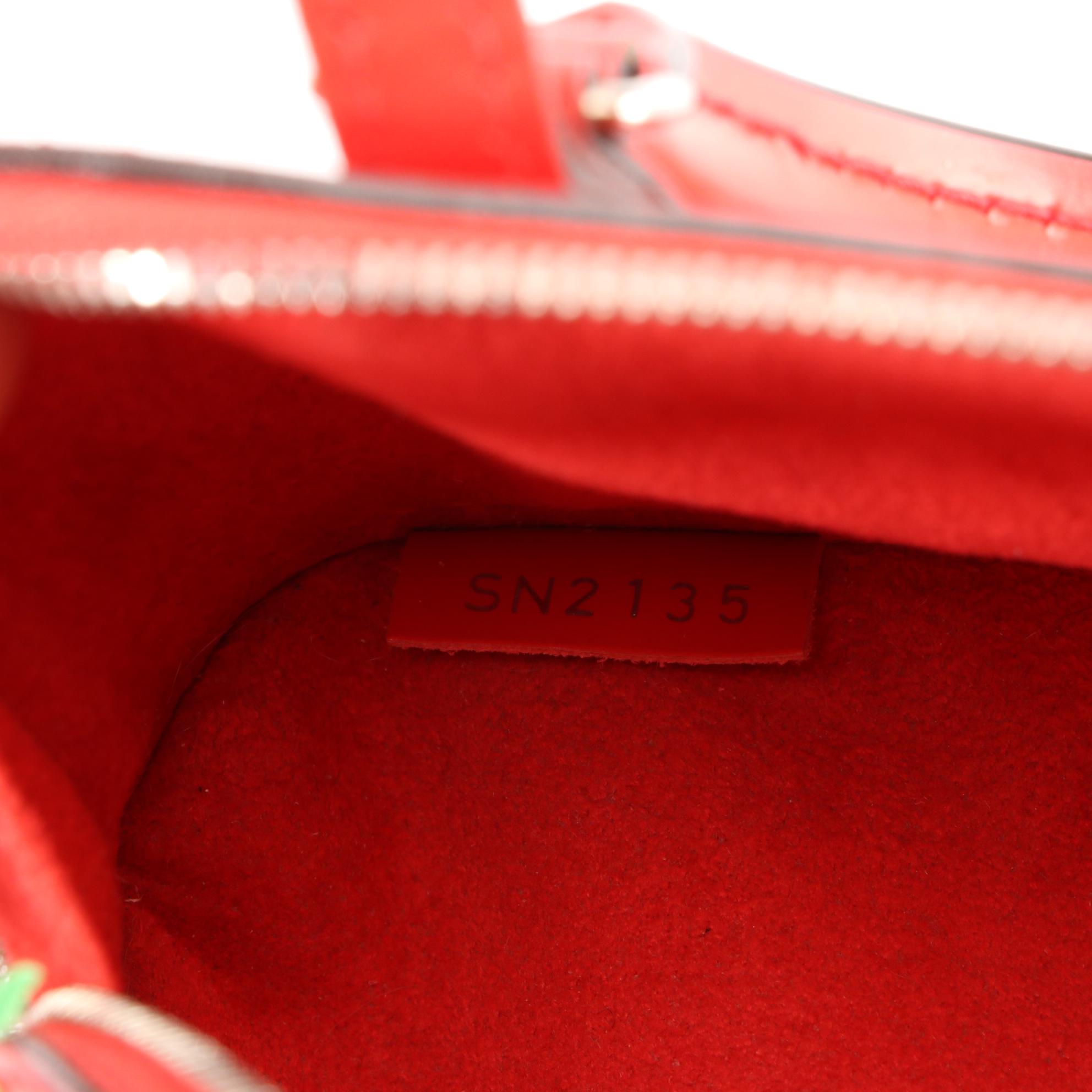 Louis Vuitton Alma Nano Bag in Epi Leather