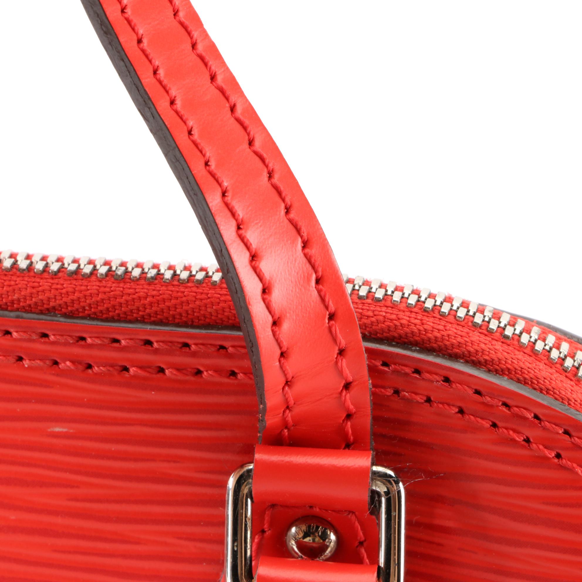 Louis Vuitton Alma Nano Bag in Epi Leather