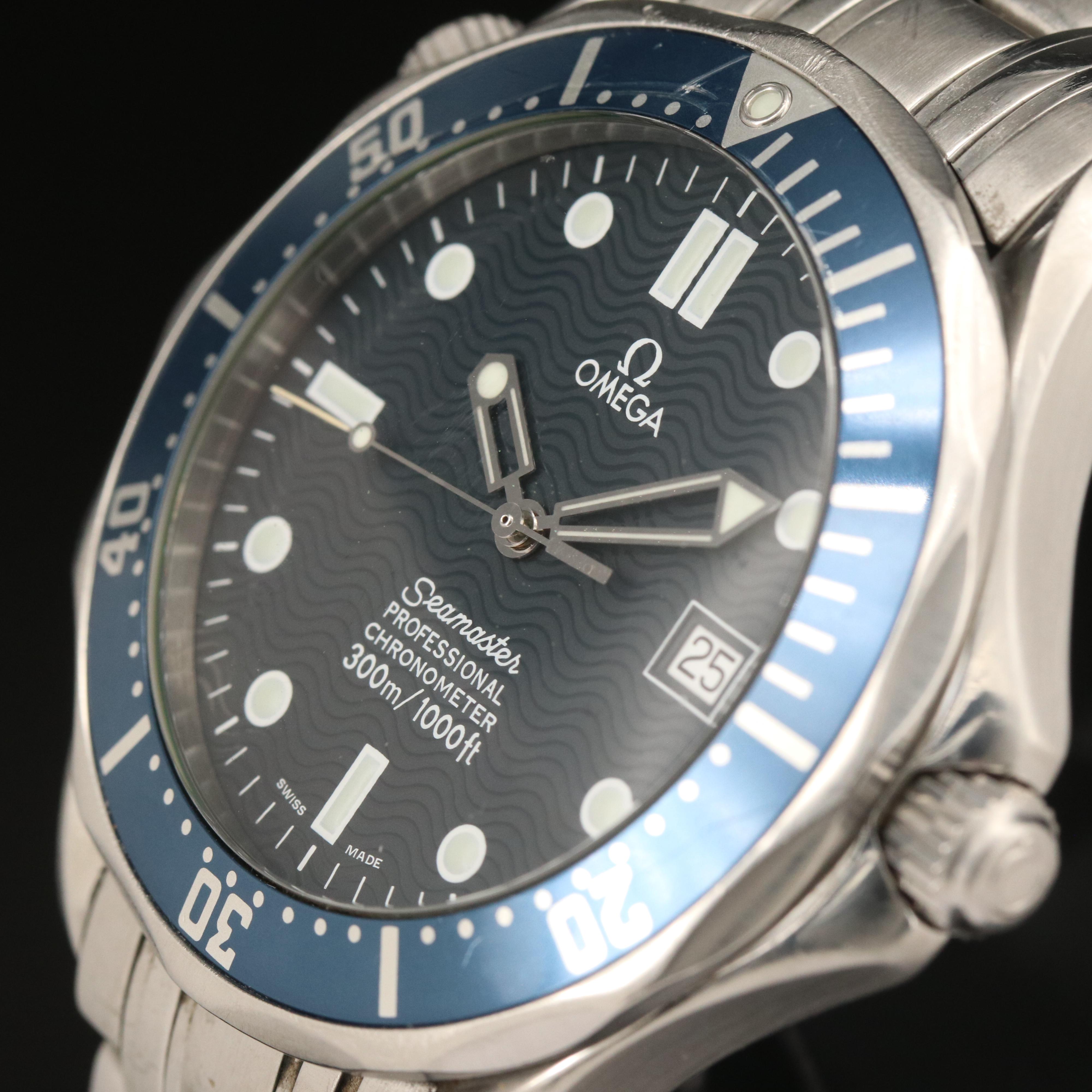 1999 Omega Seamaster Professional 300 Automatic Watch