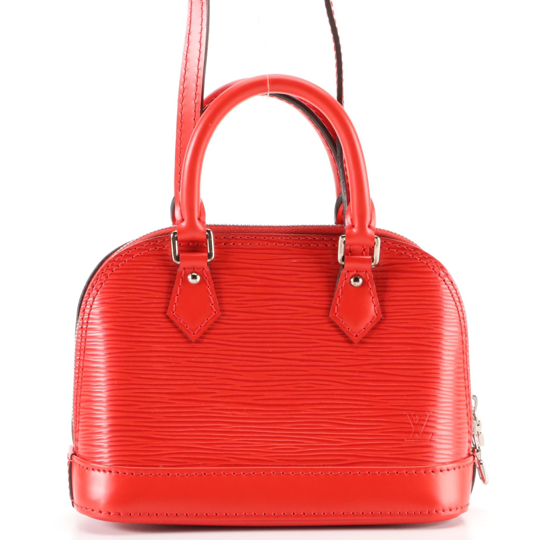 Louis Vuitton Alma Nano Bag in Epi Leather