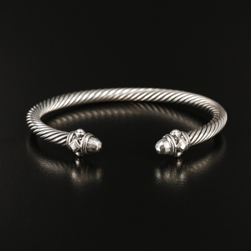 David Yurman Sterling Cable Cuff