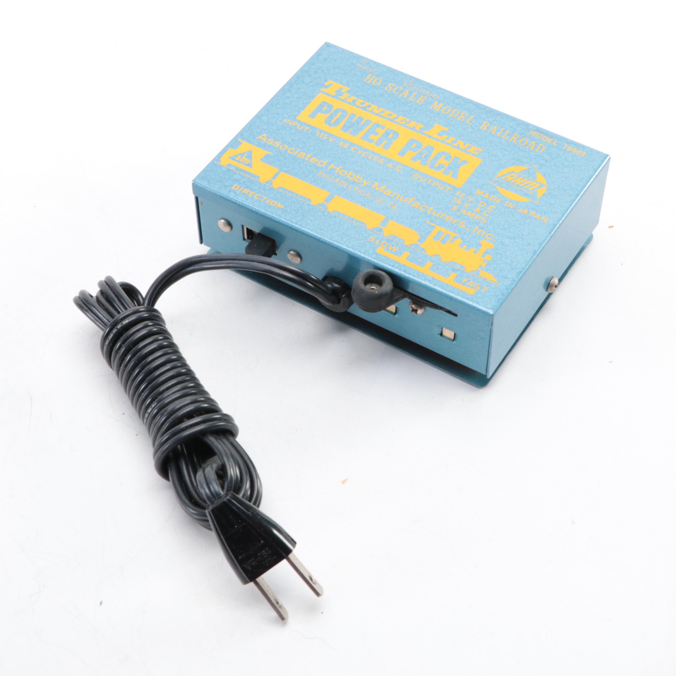 AHM Baltimore & Ohio and Other HO Model Electric Train Cars with Transformer