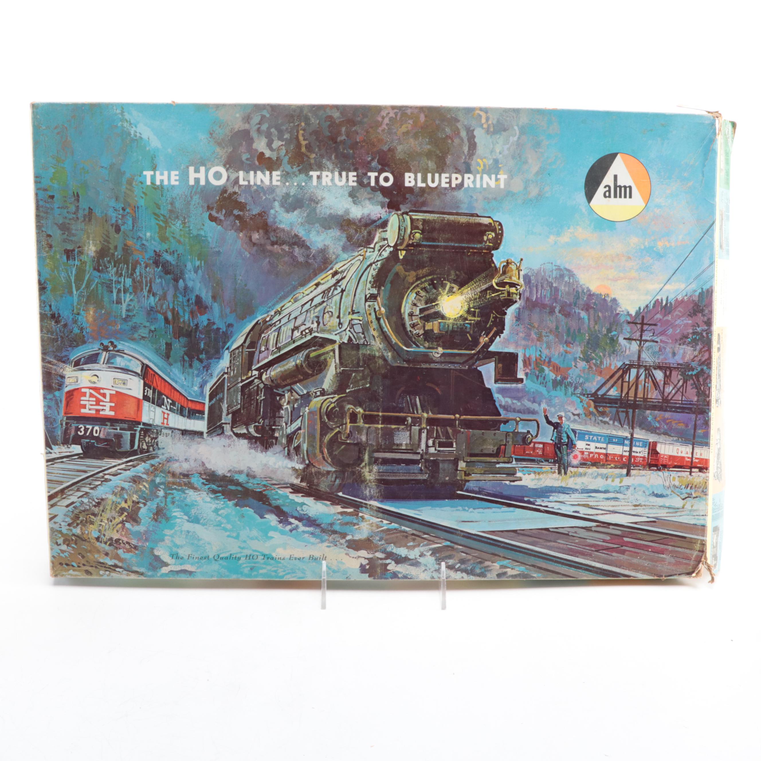 AHM Baltimore & Ohio and Other HO Model Electric Train Cars with Transformer