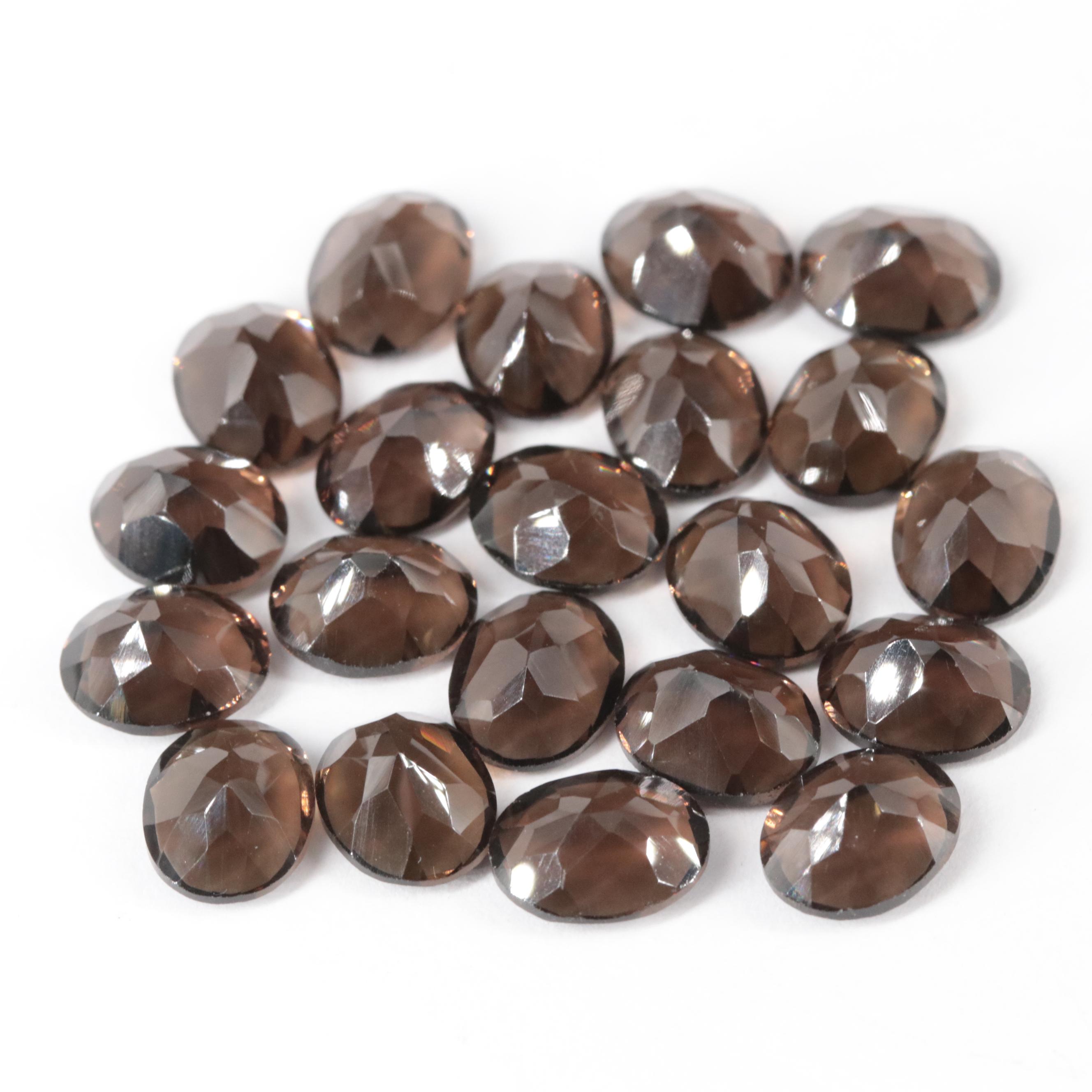 Loose 49.51 CTW Smoky Quartz