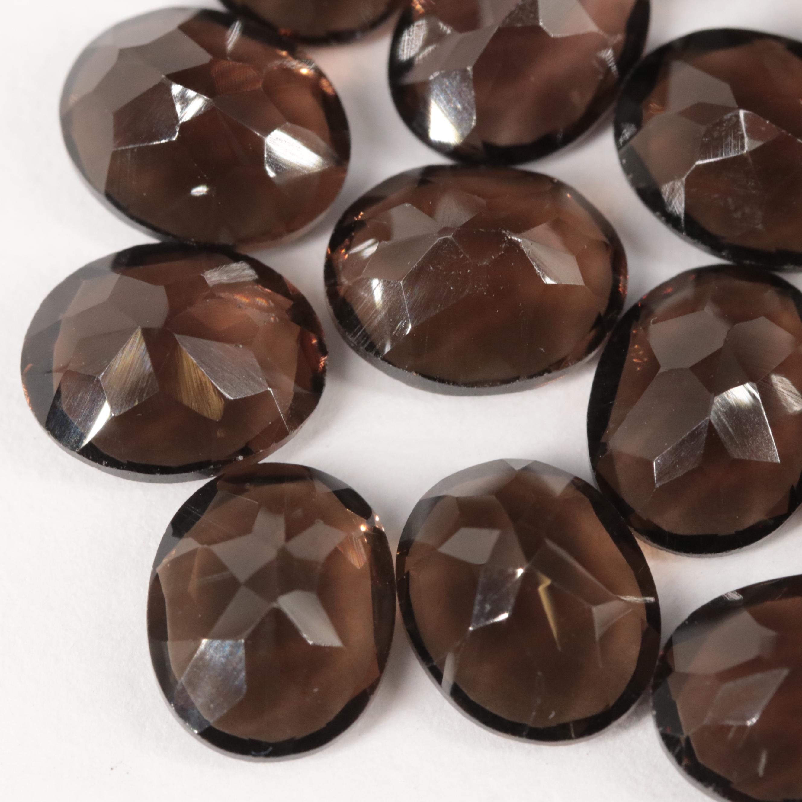 Loose 49.51 CTW Smoky Quartz