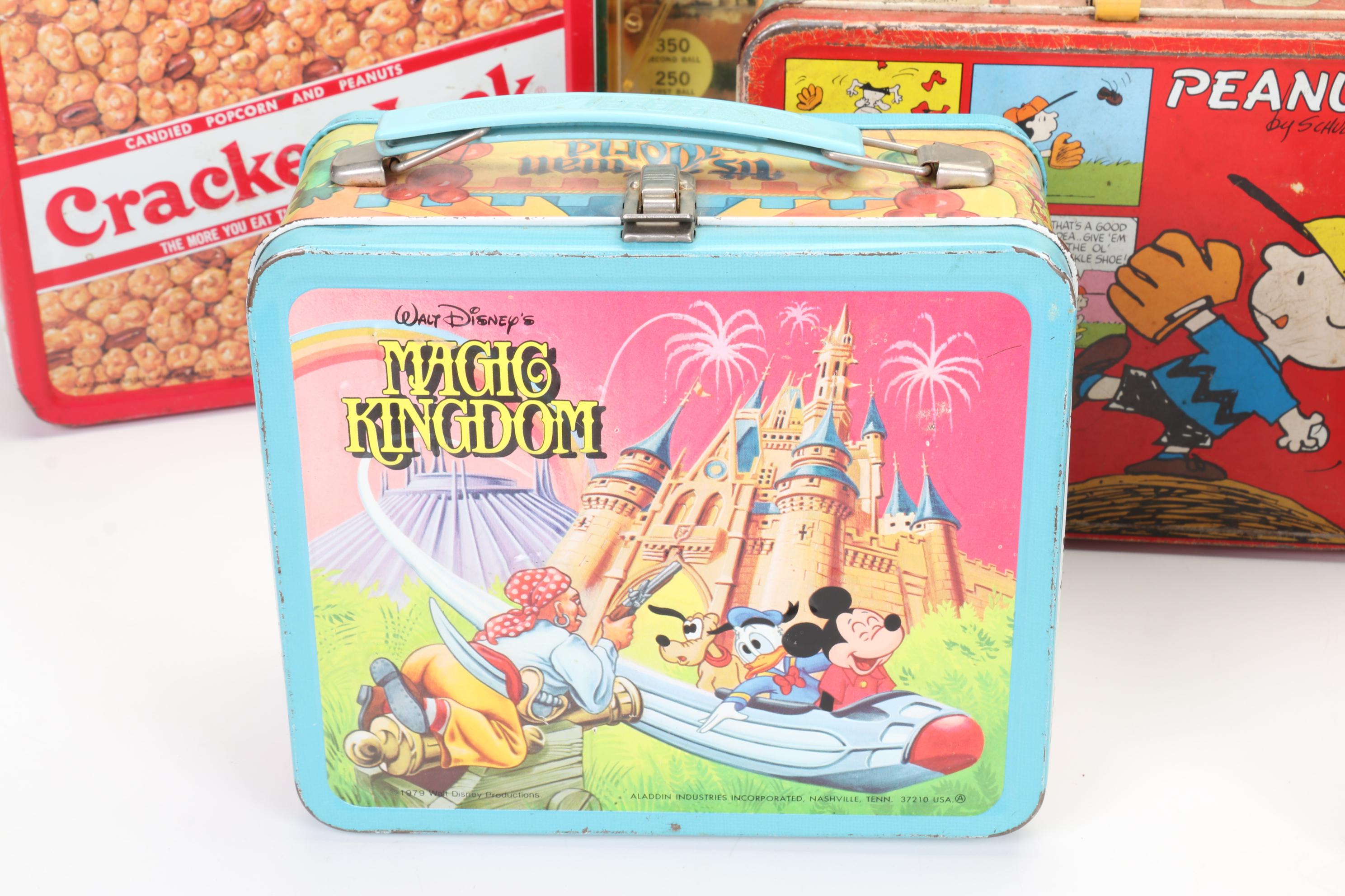 Disneyland Pinball Game, Snow White Toys and Tin Litho Lunchboxes