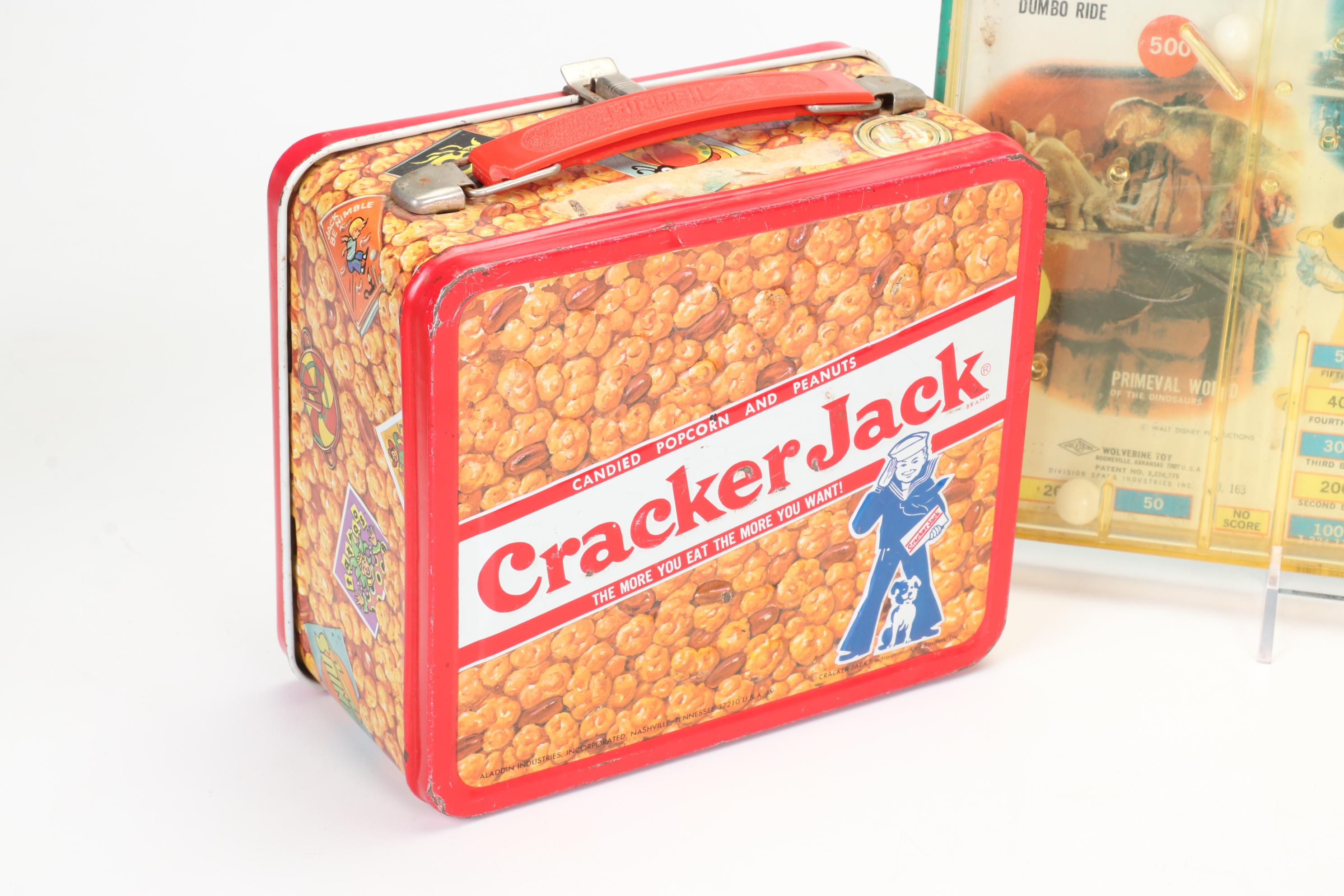 Disneyland Pinball Game, Snow White Toys and Tin Litho Lunchboxes