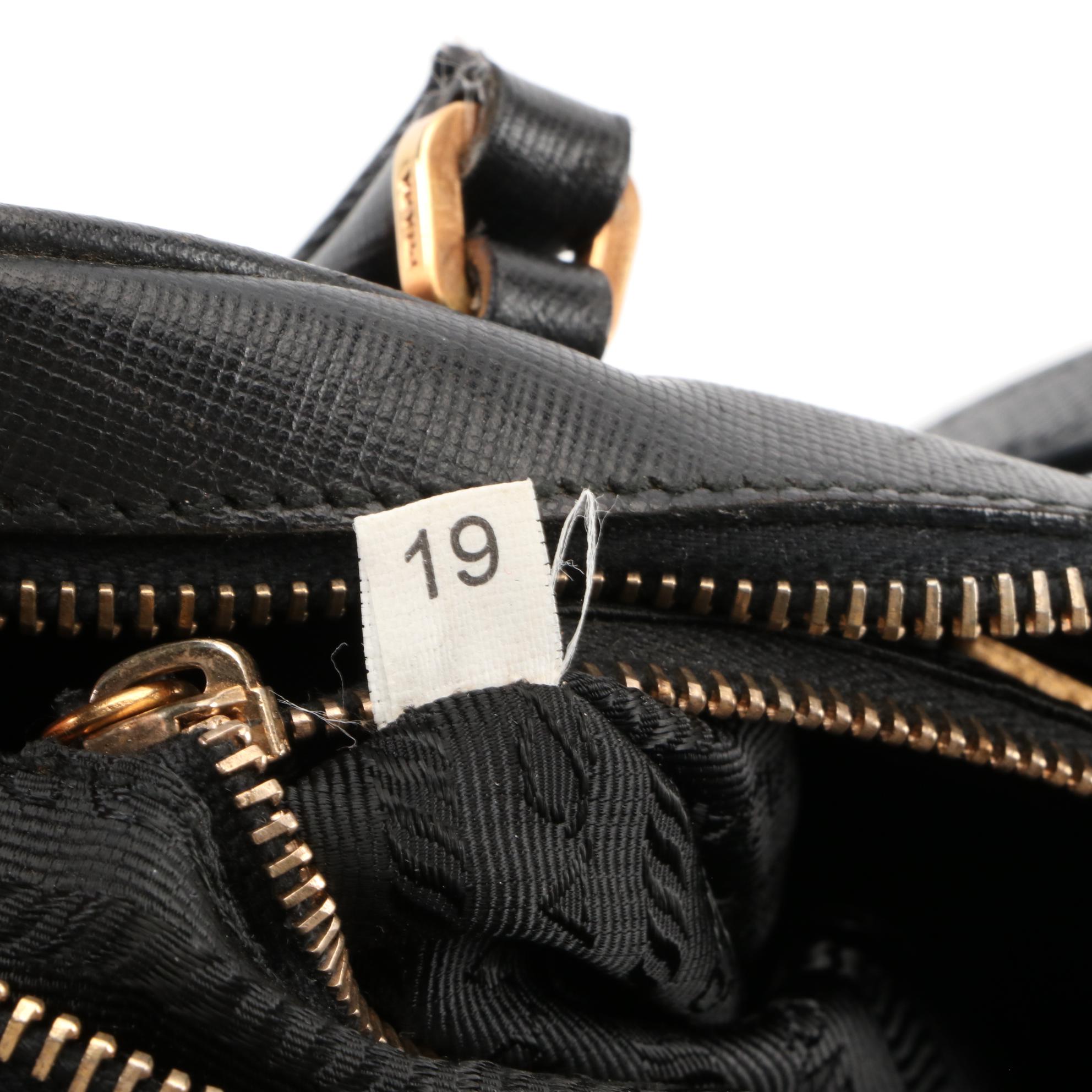 Prada Saffiano Leather Two-Way Handbag