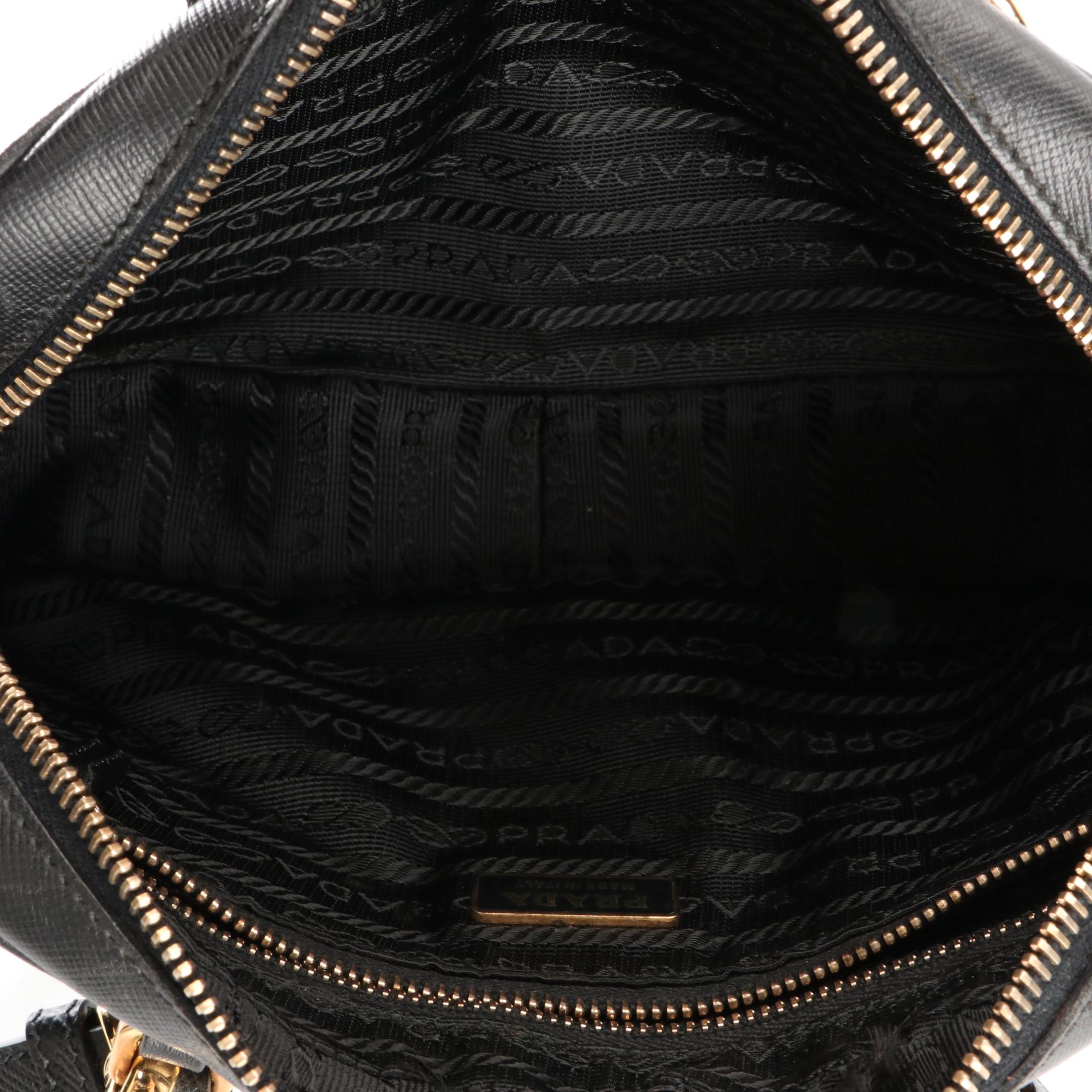 Prada Saffiano Leather Two-Way Handbag