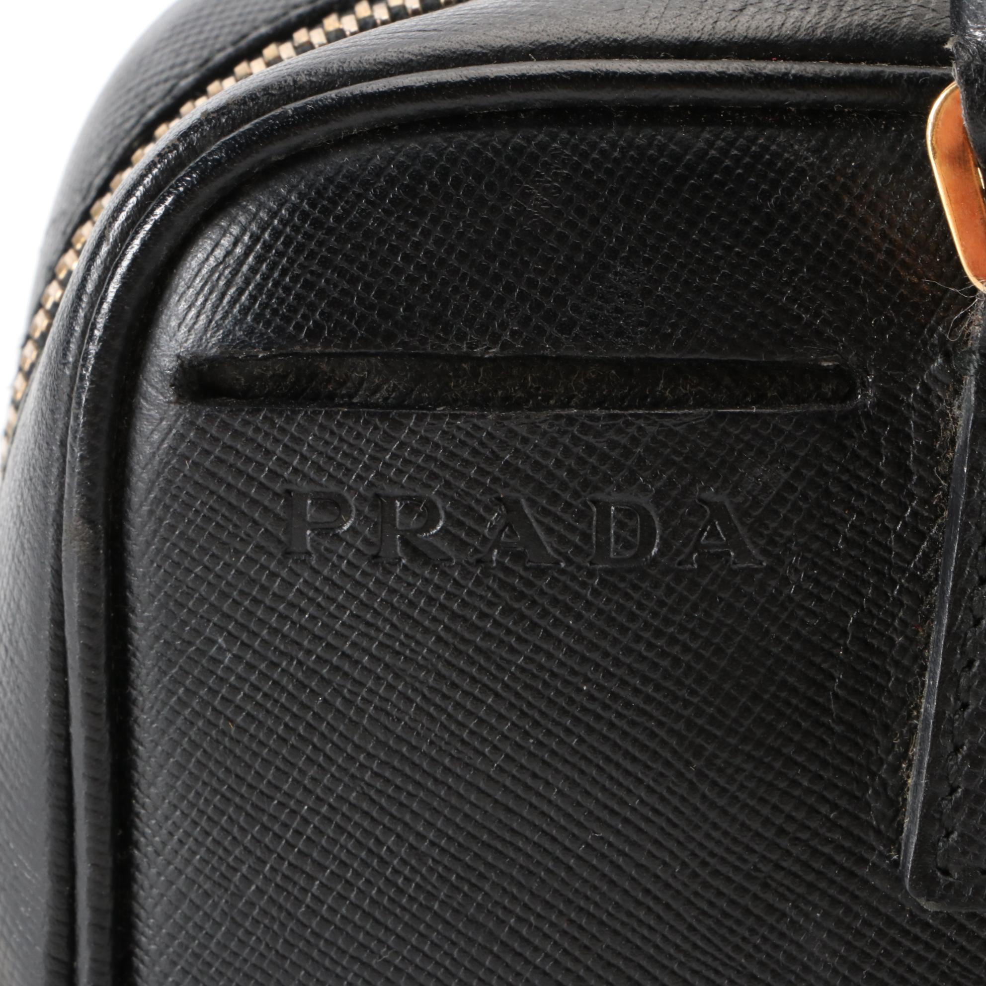Prada Saffiano Leather Two-Way Handbag