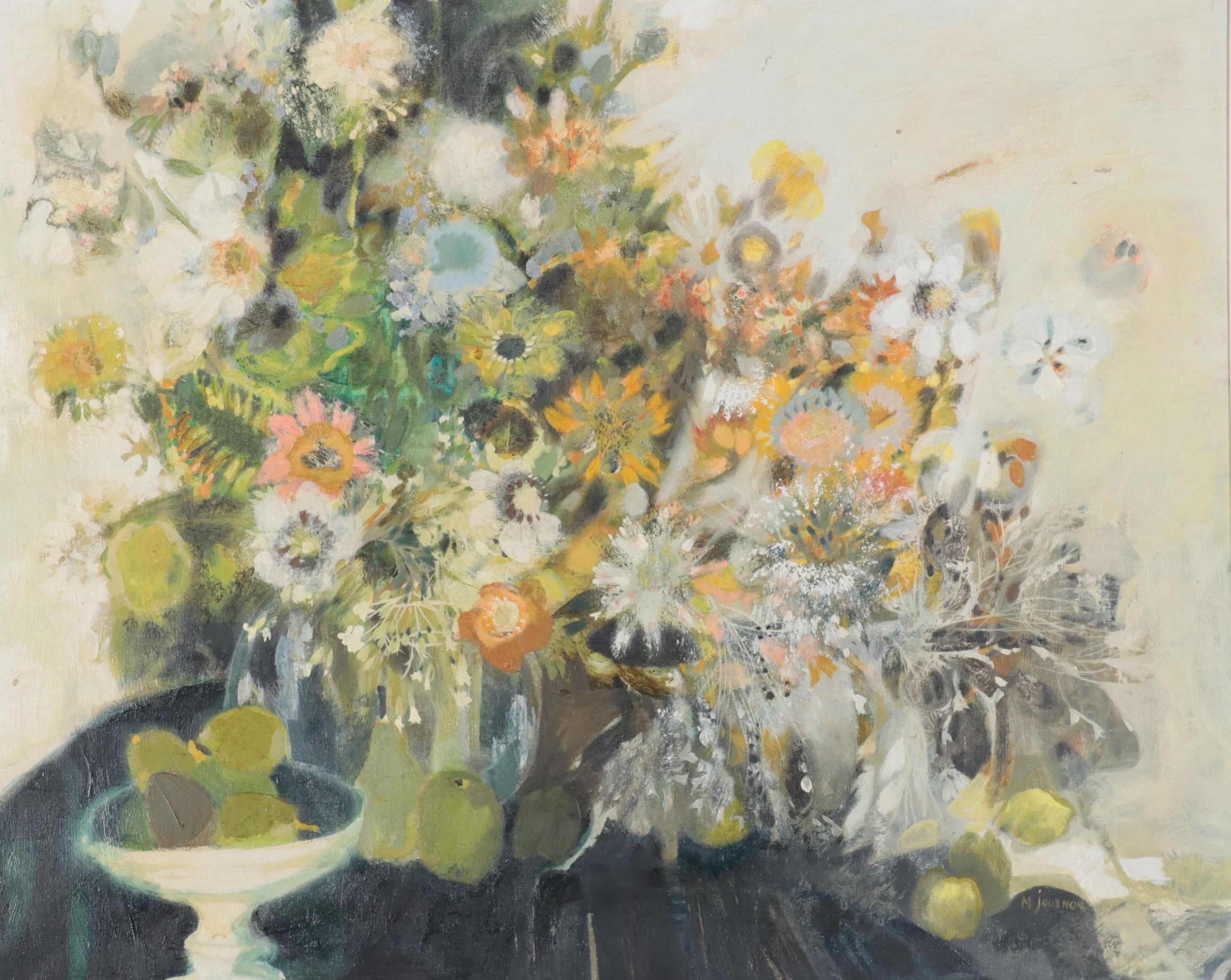 Monique Journod Still Life Oil Painting