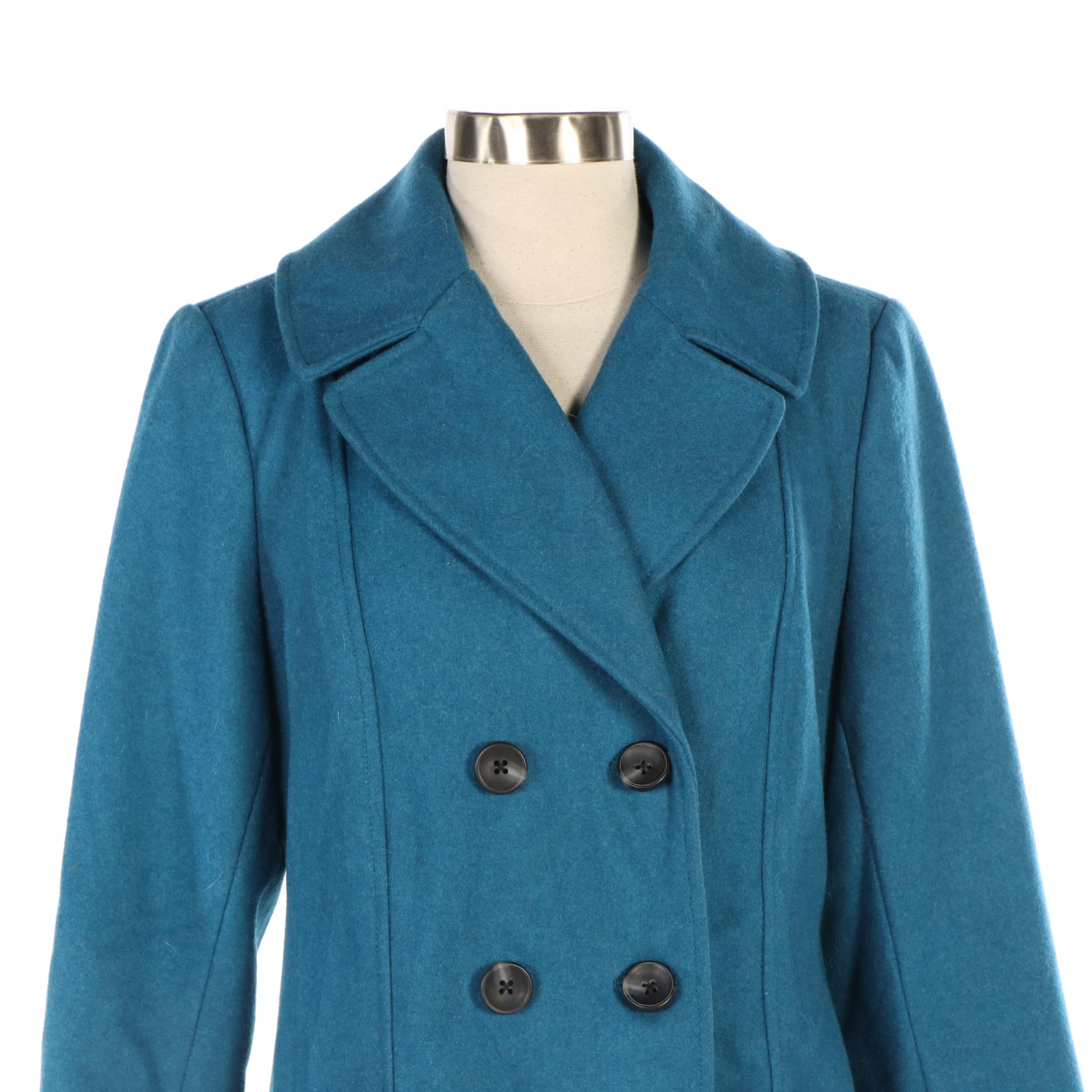 Via Spiga and Merona Double Breasted Cold Weather Coats