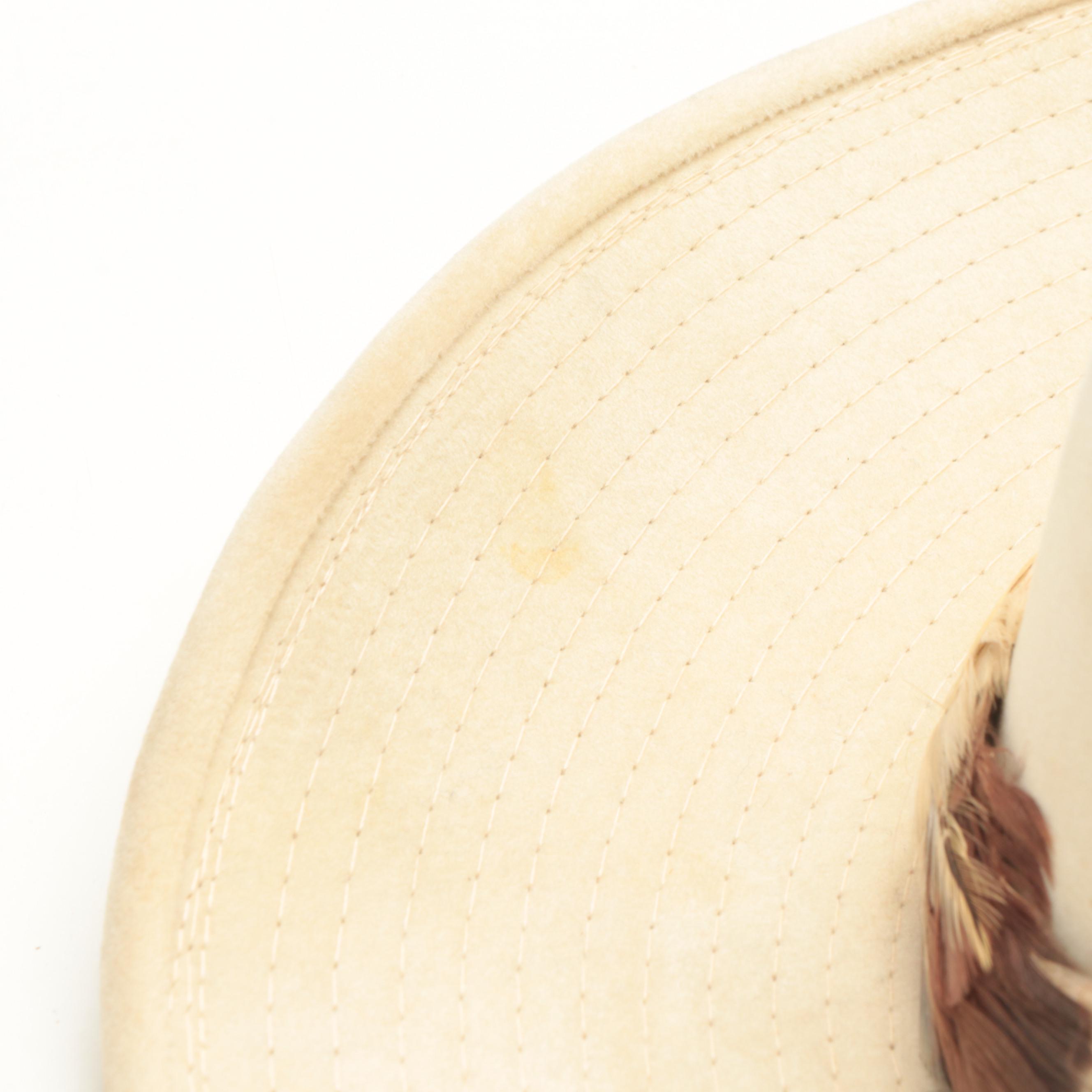 YA Longhorn Faux Suede Western Hat