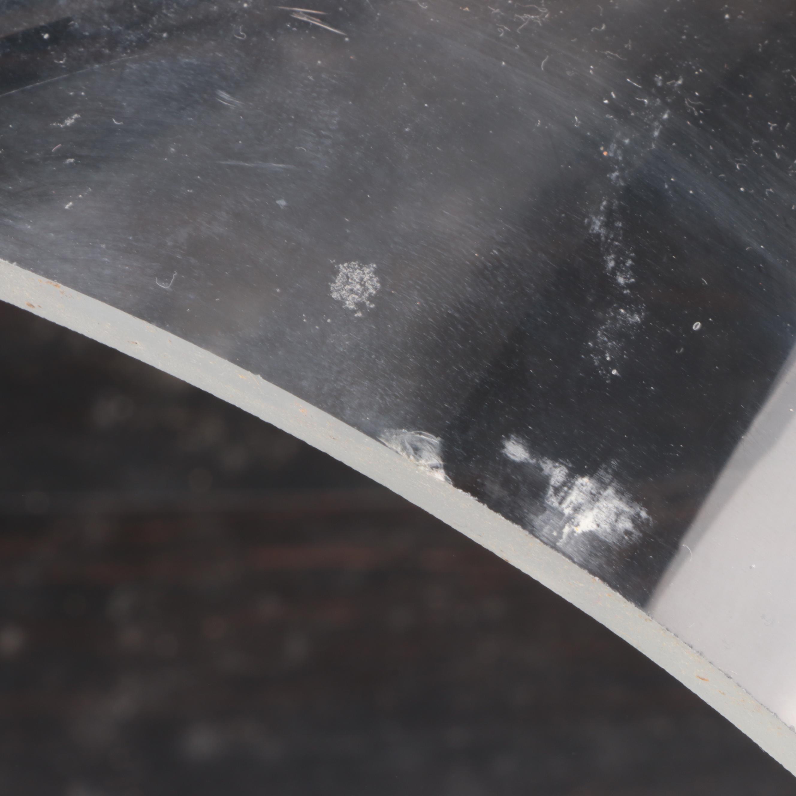 Victorian Glass Cloche with Wood Base, Late 19th Century