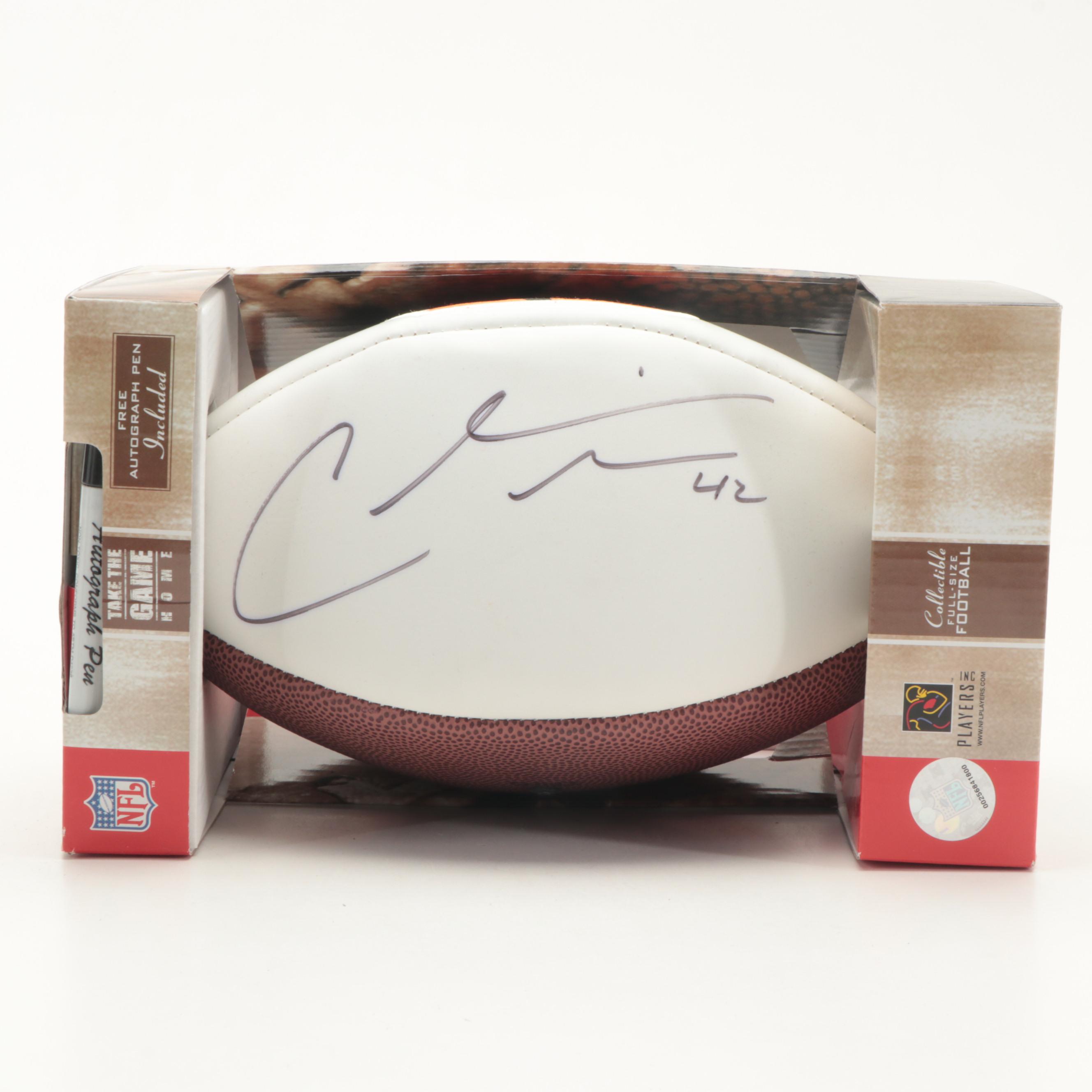 Cincinnati Bengals Johnson, Fulcher and Crocker Signed Footballs, Helmet, More