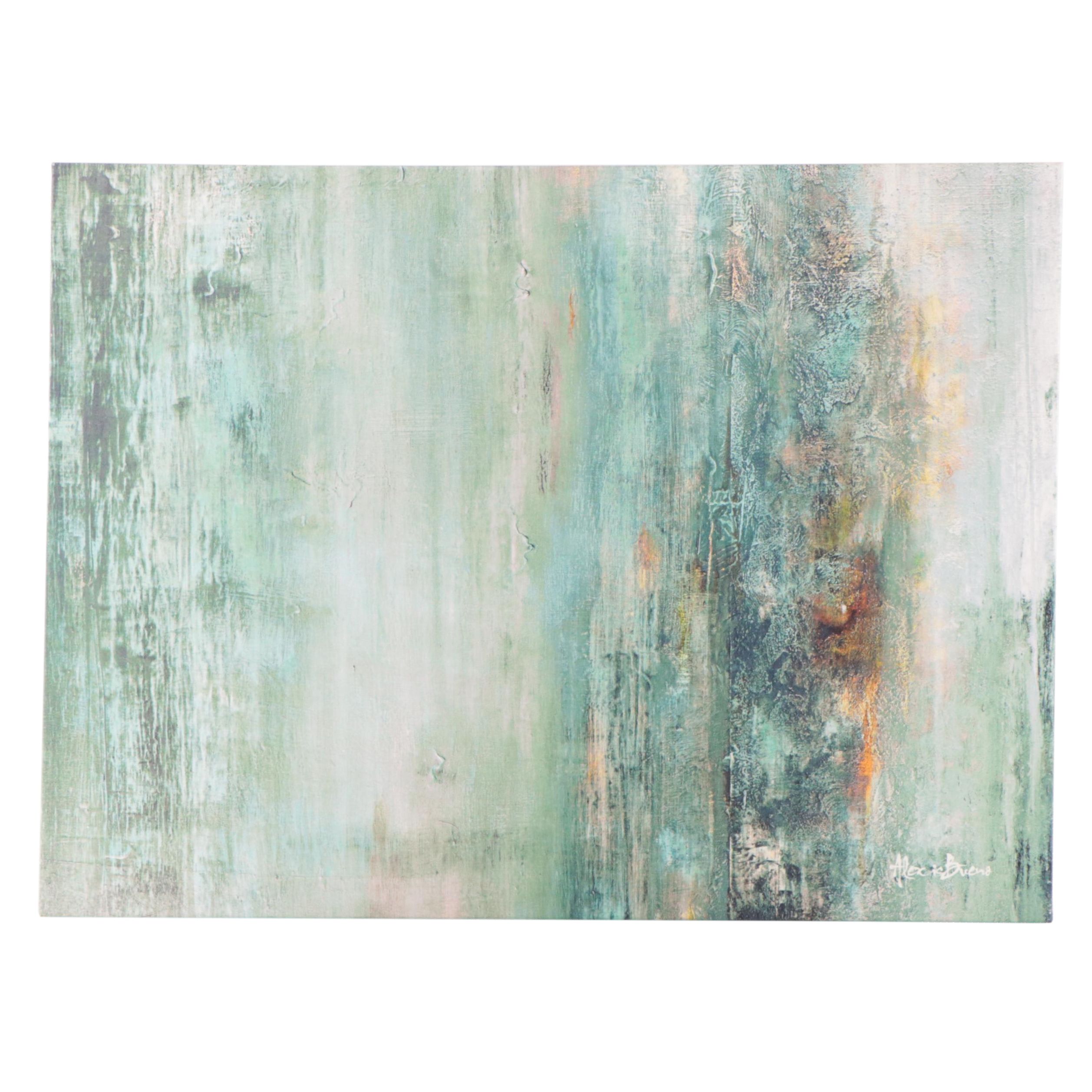 Abstract Giclée After Alexis Bueno, 21st Century