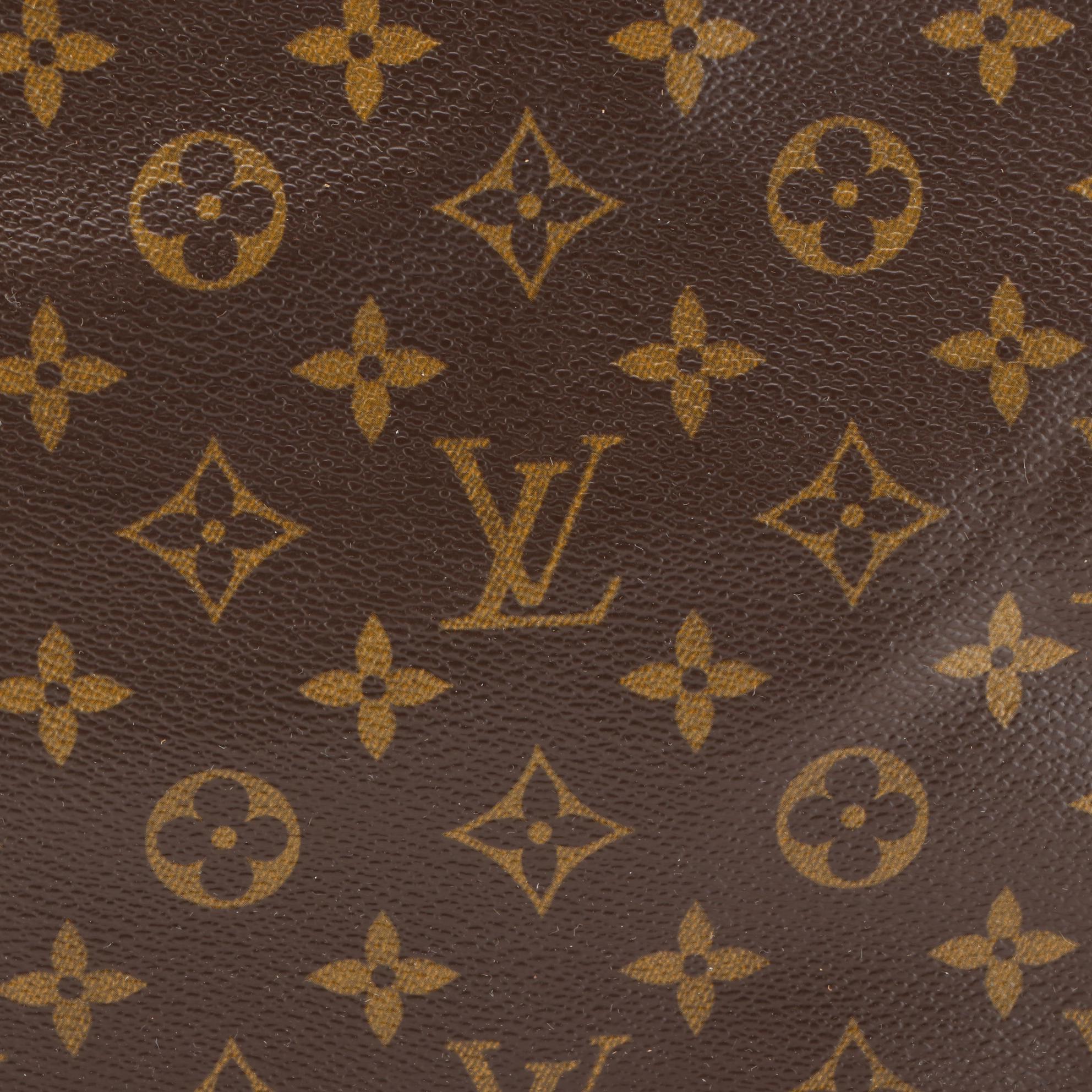 Louis Vuitton Cruiser 45 Travel Bag in Monogram Canvas and Vachetta Leather